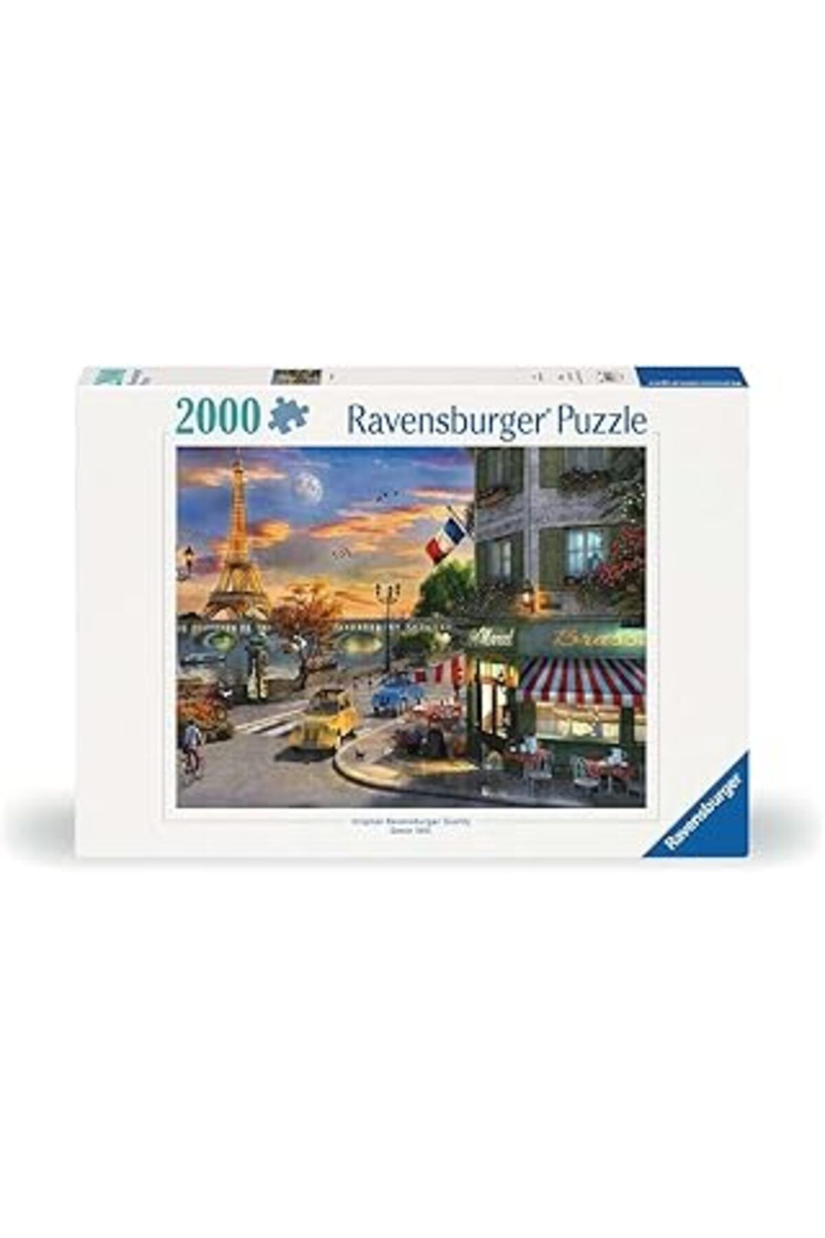karadağsb Ravensburger 167166 2000P Puz Paris Tablosu, Çok Renkli