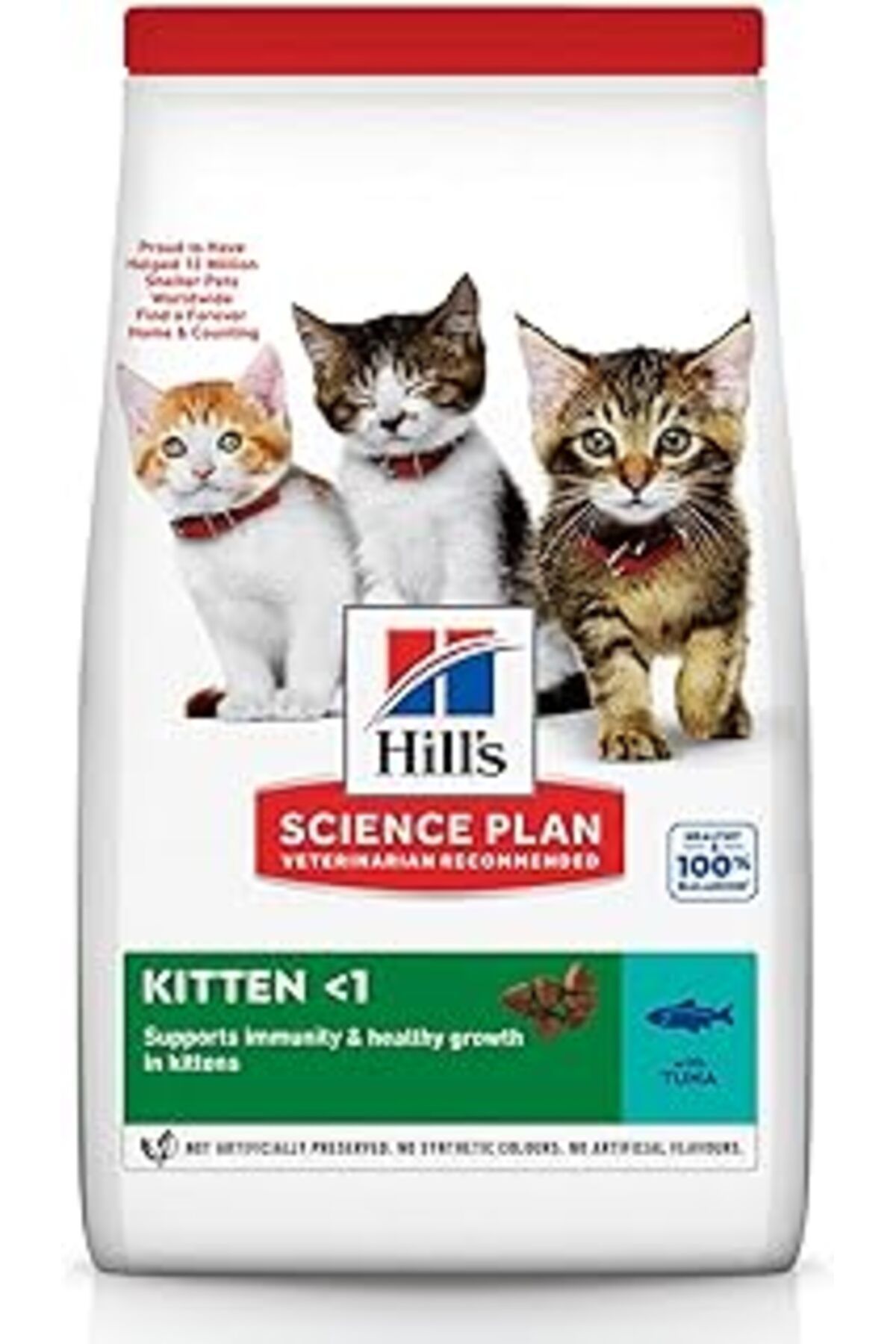 NETWORK ART Hills Science Plan Ton Balıklı Yavru Kedi Maması 1+0.5 Kg