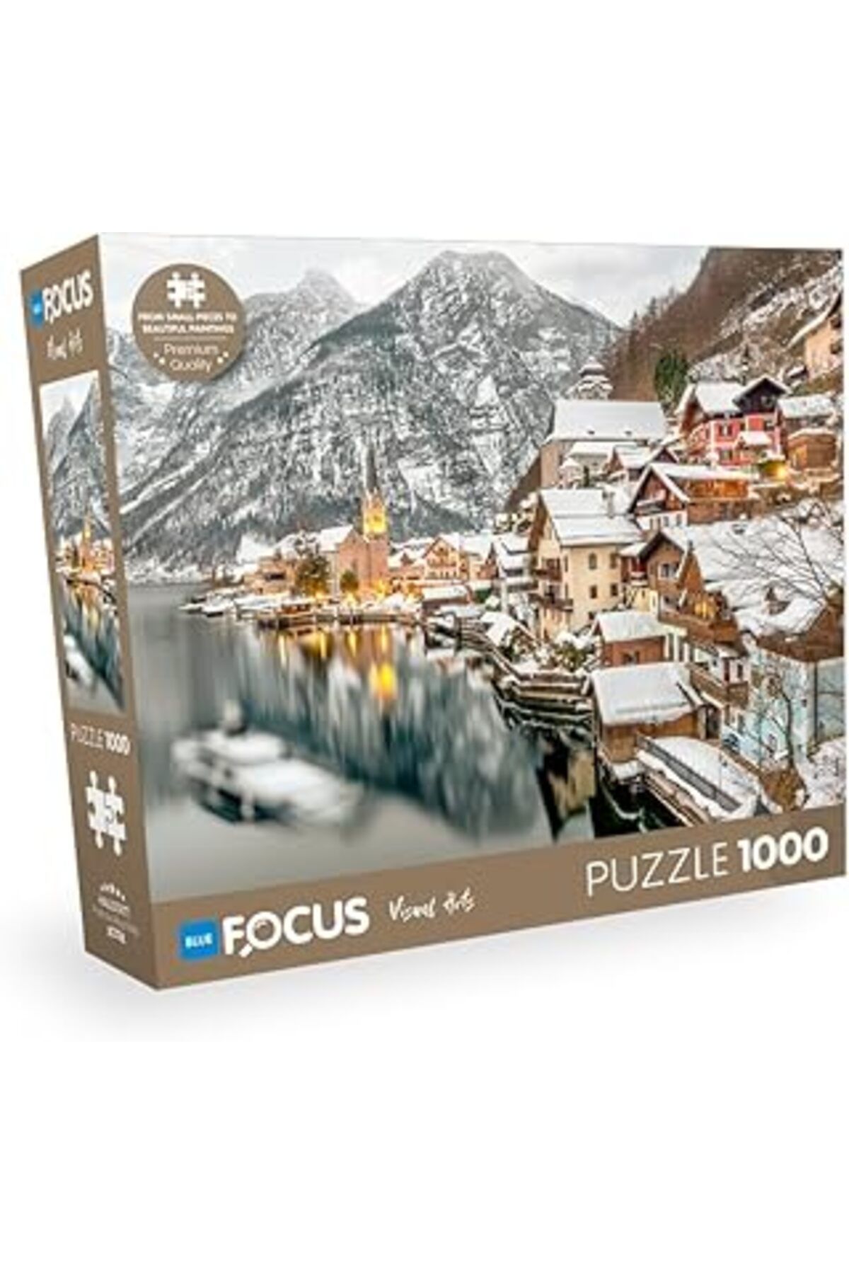 karadağsb Blue Focus 1000 Parça Puzzle - Hallstatt