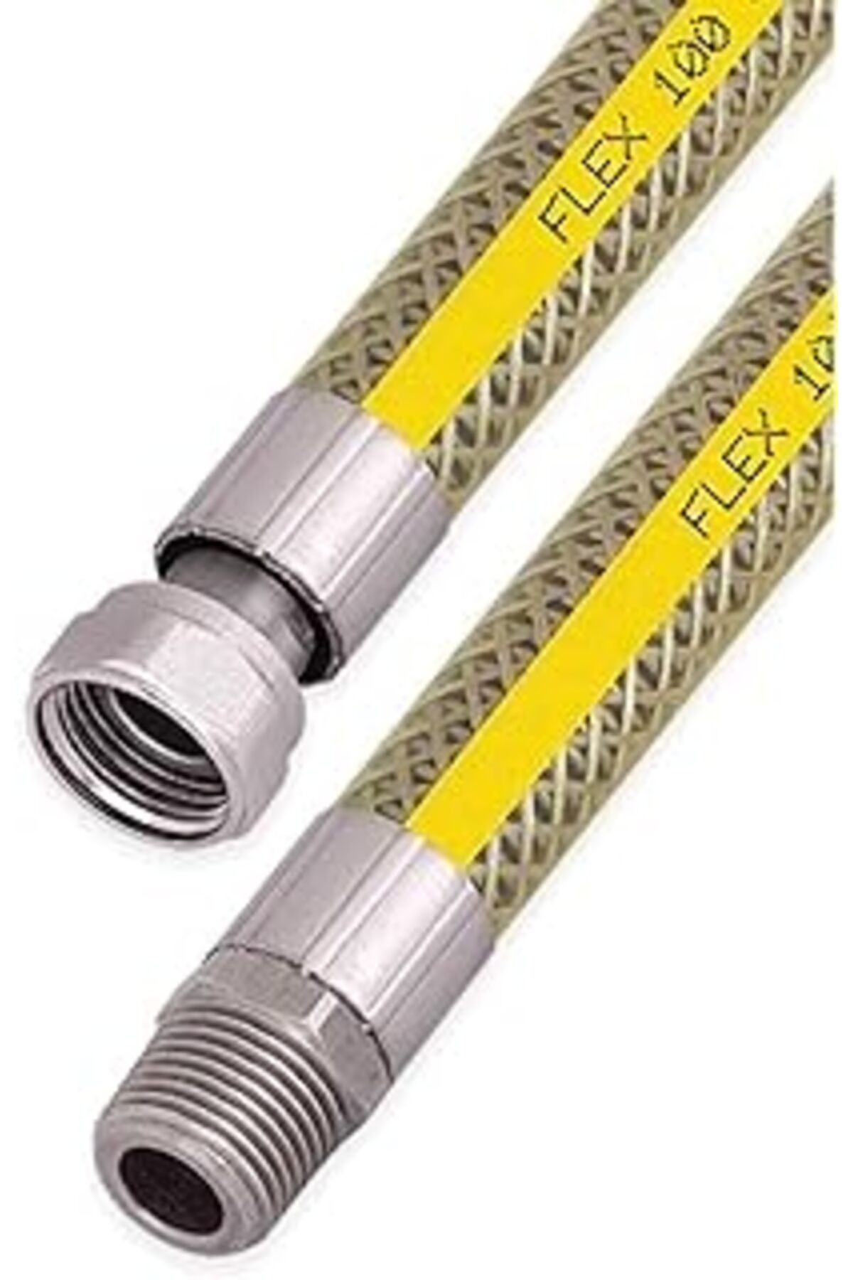 karadağsb Aiwa Ocak Fırın Doğalgaz Bağlantı Fleksi Extra Korumalı Hortum 1.50 Metre