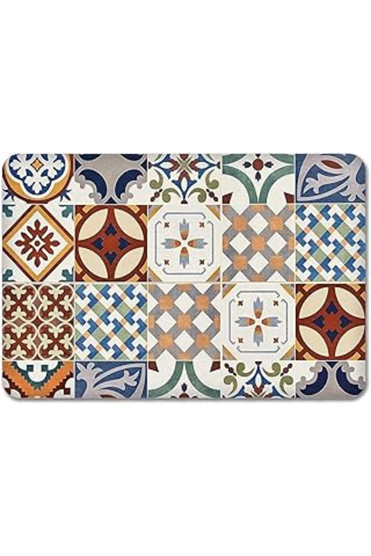 karadağsb Decorita Çini Desen | Cam Kesme Tahtası (30Cm X 40Cm)