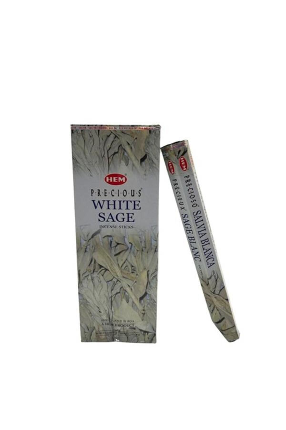 Mu Art Ahşap Hem Precious White Sage Aromalı Çubuk Tütsü