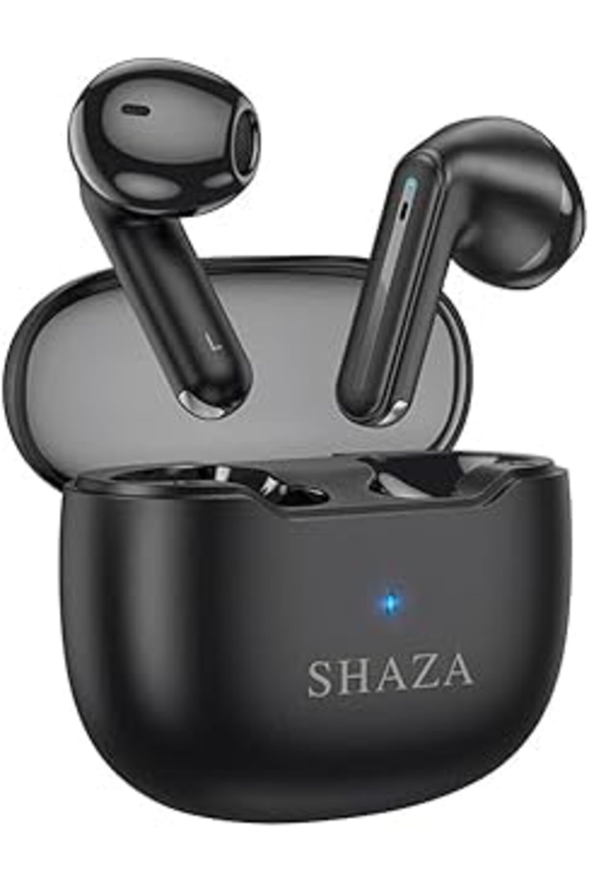karadağsb Shaza Air7 Gürültü Azaltma Enc 4 Mikrofonlu Bluetooth 5.3 Tws Kulaklık Siyah