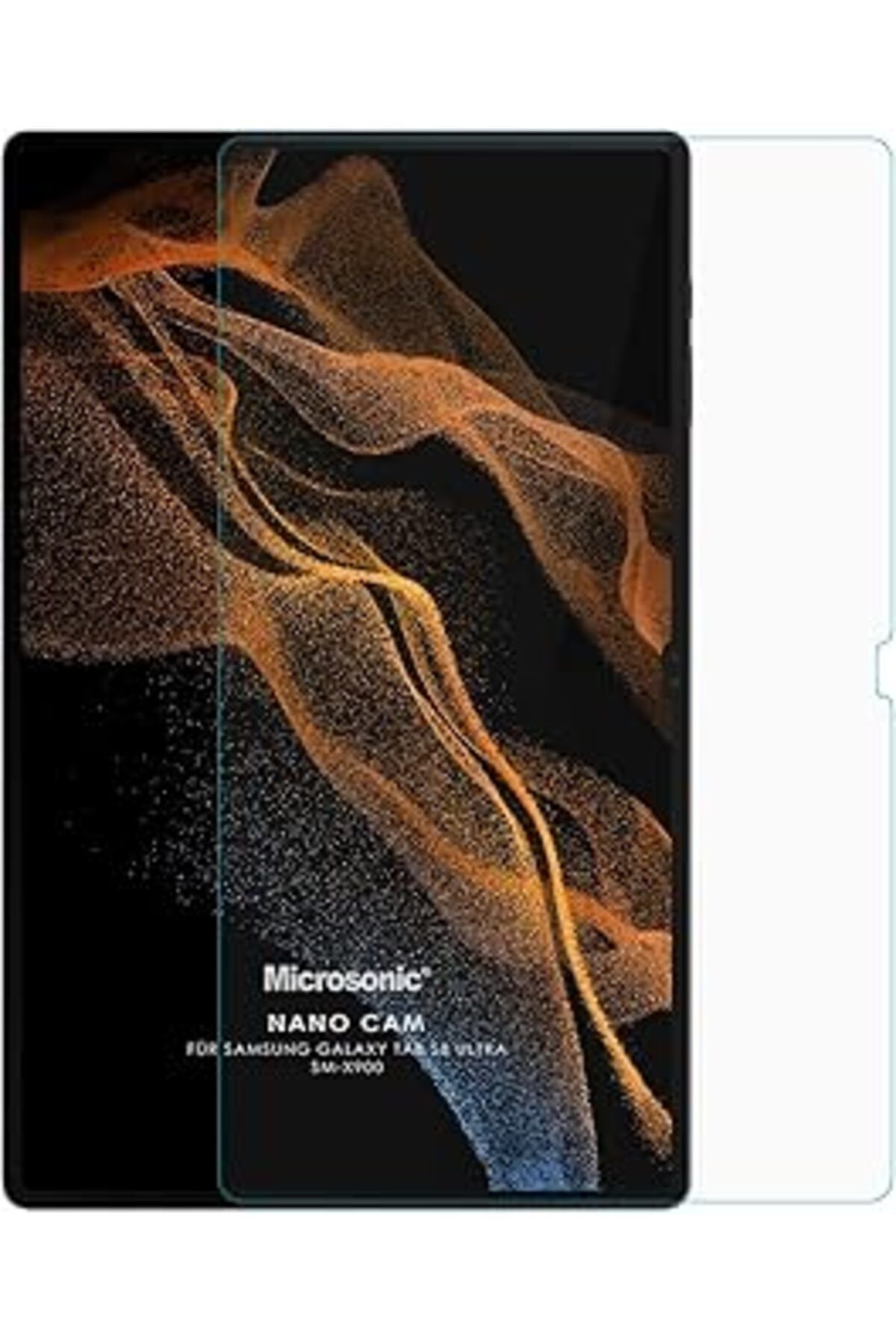 Pazarcan Microsonic Samsung Galaxy Tab S9 Ultra X910 Nano Glass Cam Ekran Koruyucu [galaxy Tab S9 Ultra X910