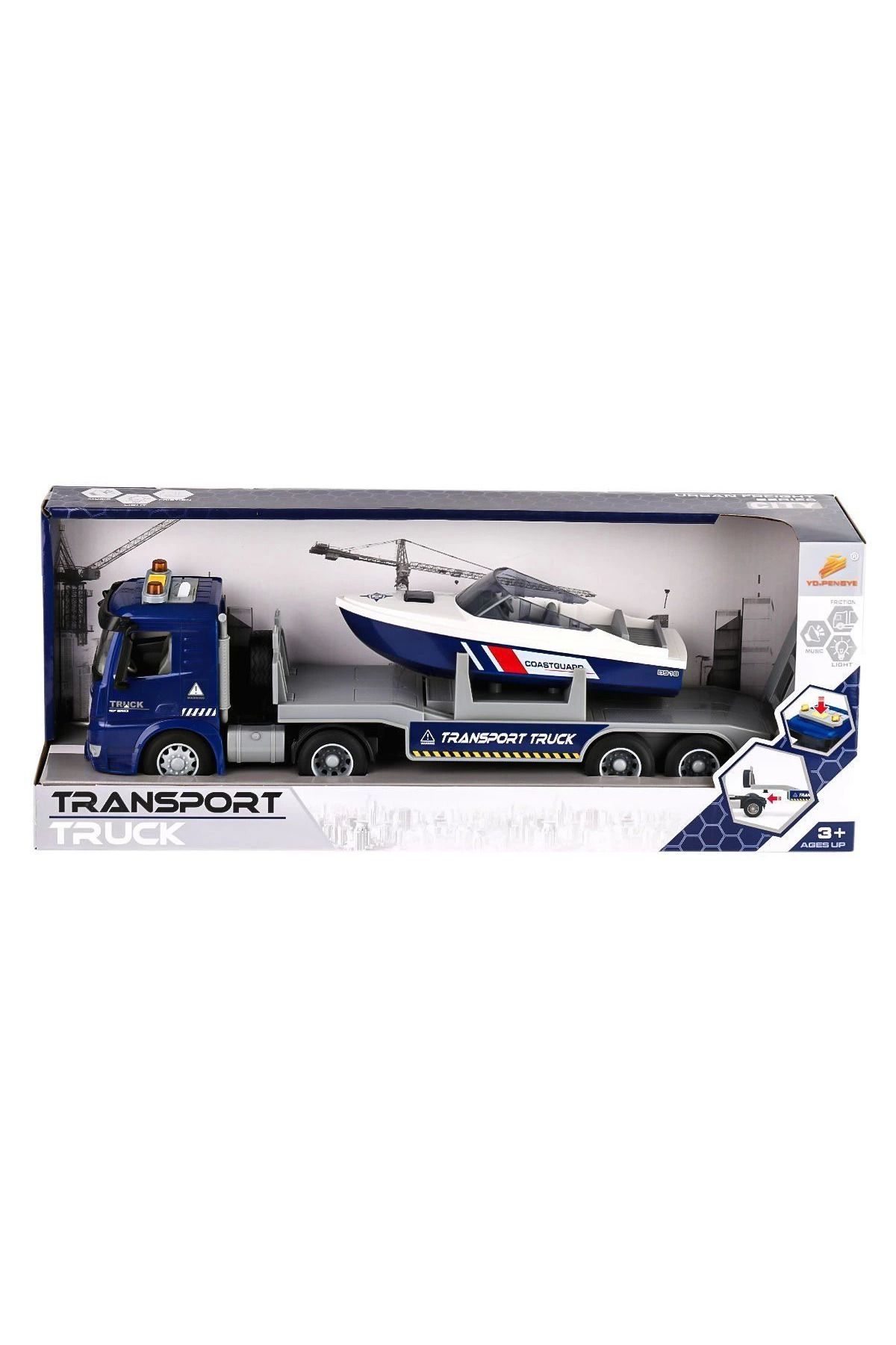 shop Py8815B Sesli Ve Işıklı Bot Taşıyan Tır -Canem Oyuncak
