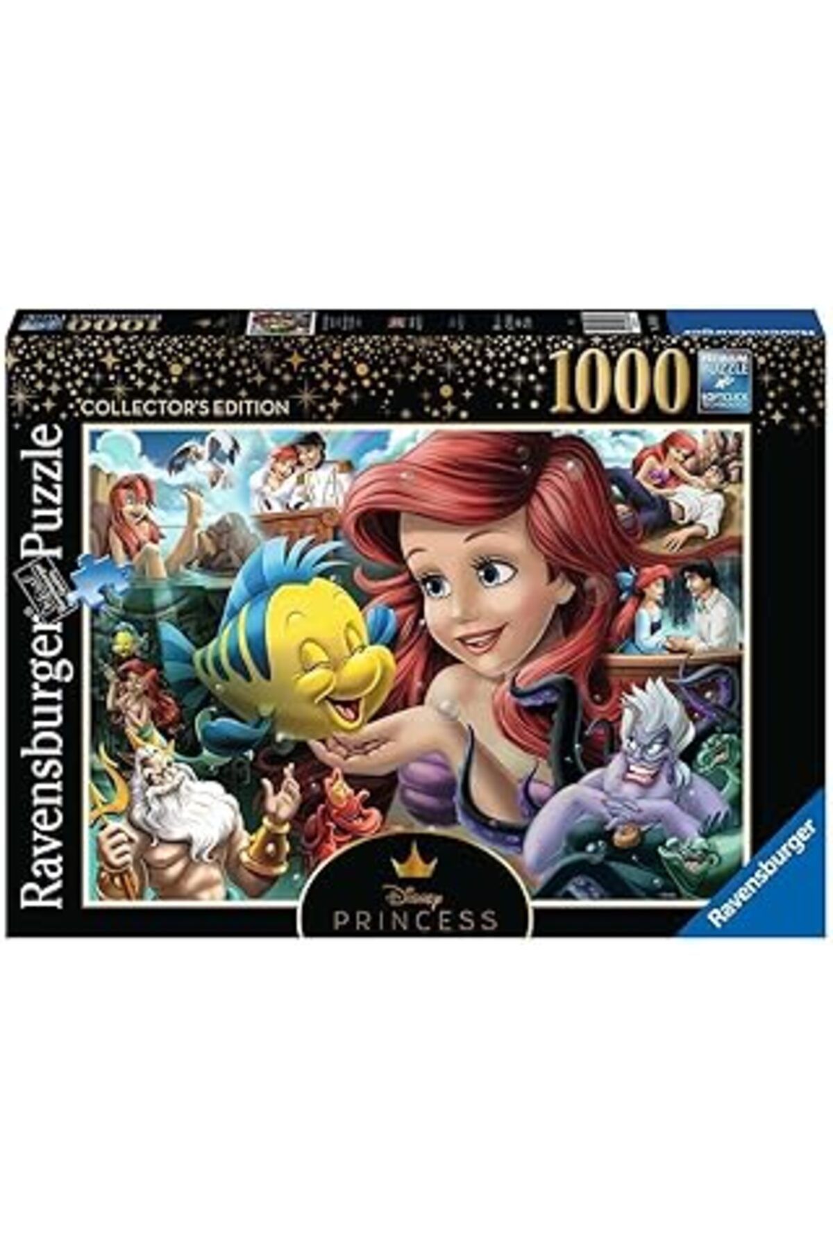 karadağsb Ravensburger 169634 1000 Parçalı Puzzle Disney Ariel, Renkli
