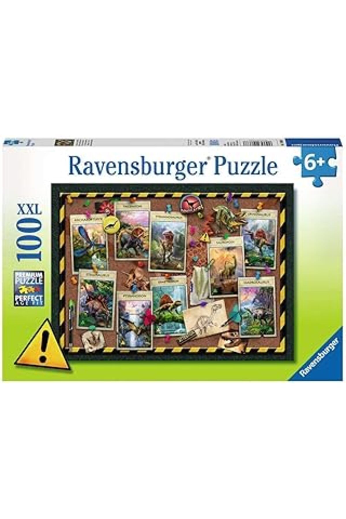 karadağsb Ravensburger Dinozorlar (108688) Puzzle 100 Parça