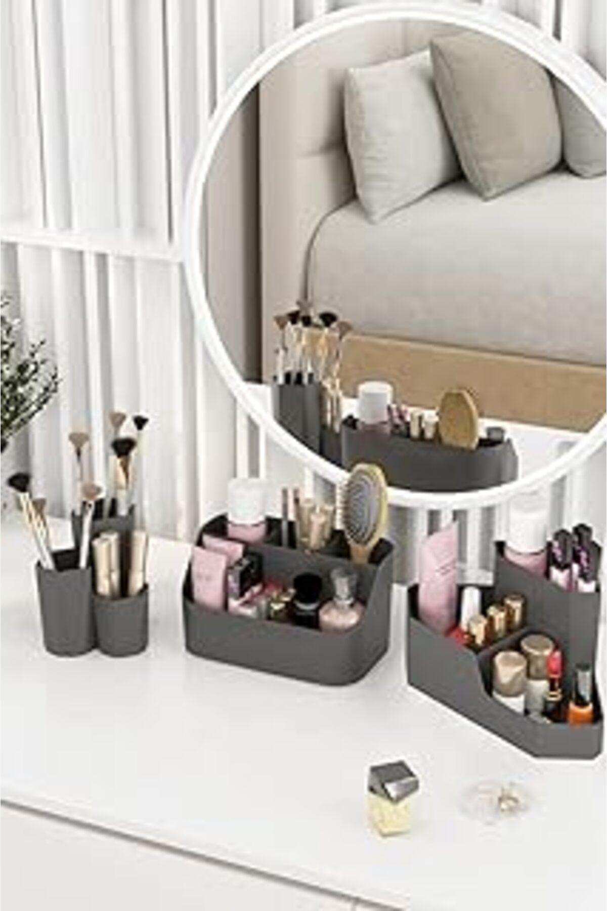 karadağsb Dovi Home Life Makyaj Düzenleyici Ve Kozmetik Saklama Kutusu Organizer