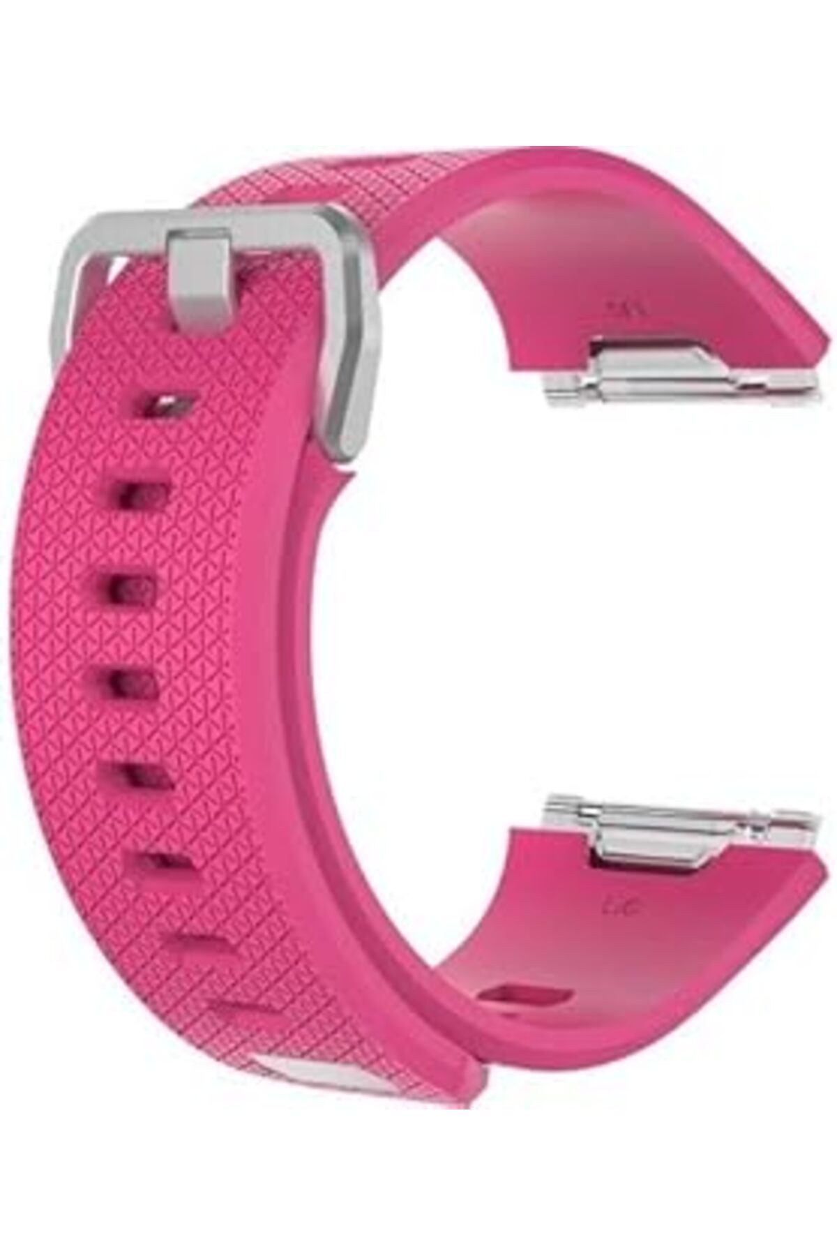 karadağsb Markacase Fitbit Ionic Uyumlu Silikon Kordon Kayış Pembe - S