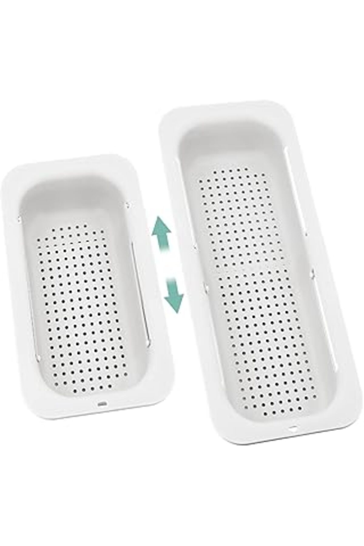 karadağsb Coverest Uzatılabilir Kaydırmalı Lavabo Süzgeci - Dayanıklı, Bulaşık Makinesinde Yıkanabilir Plasti