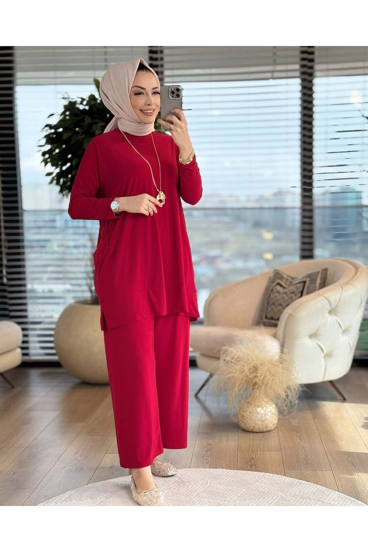 Butik Tesettür alt üst ikili takım