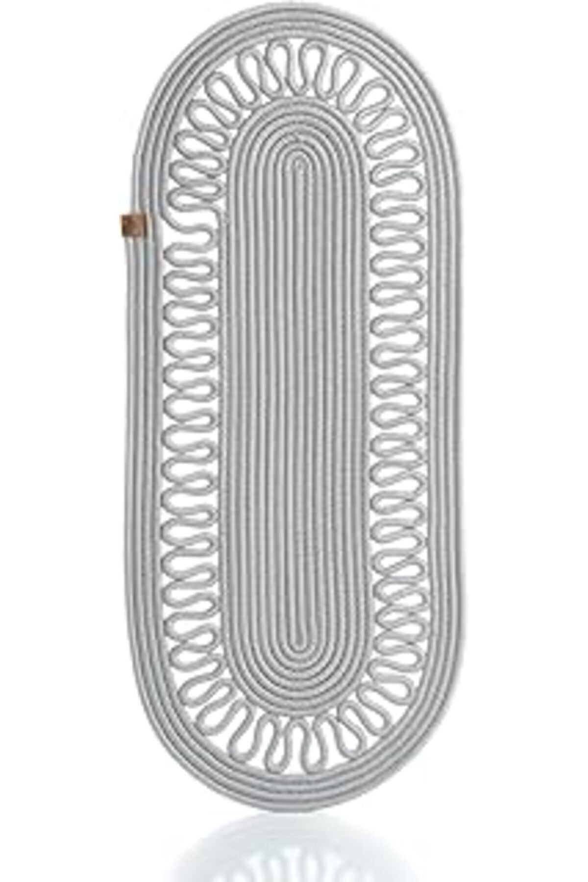 Karachil Hometurko Jüt Dekoratif Runner - Bohem Masa Örtüsü, Sehpa Örtüsü, Amerikan Servis, 30X70Cm, Doğal V