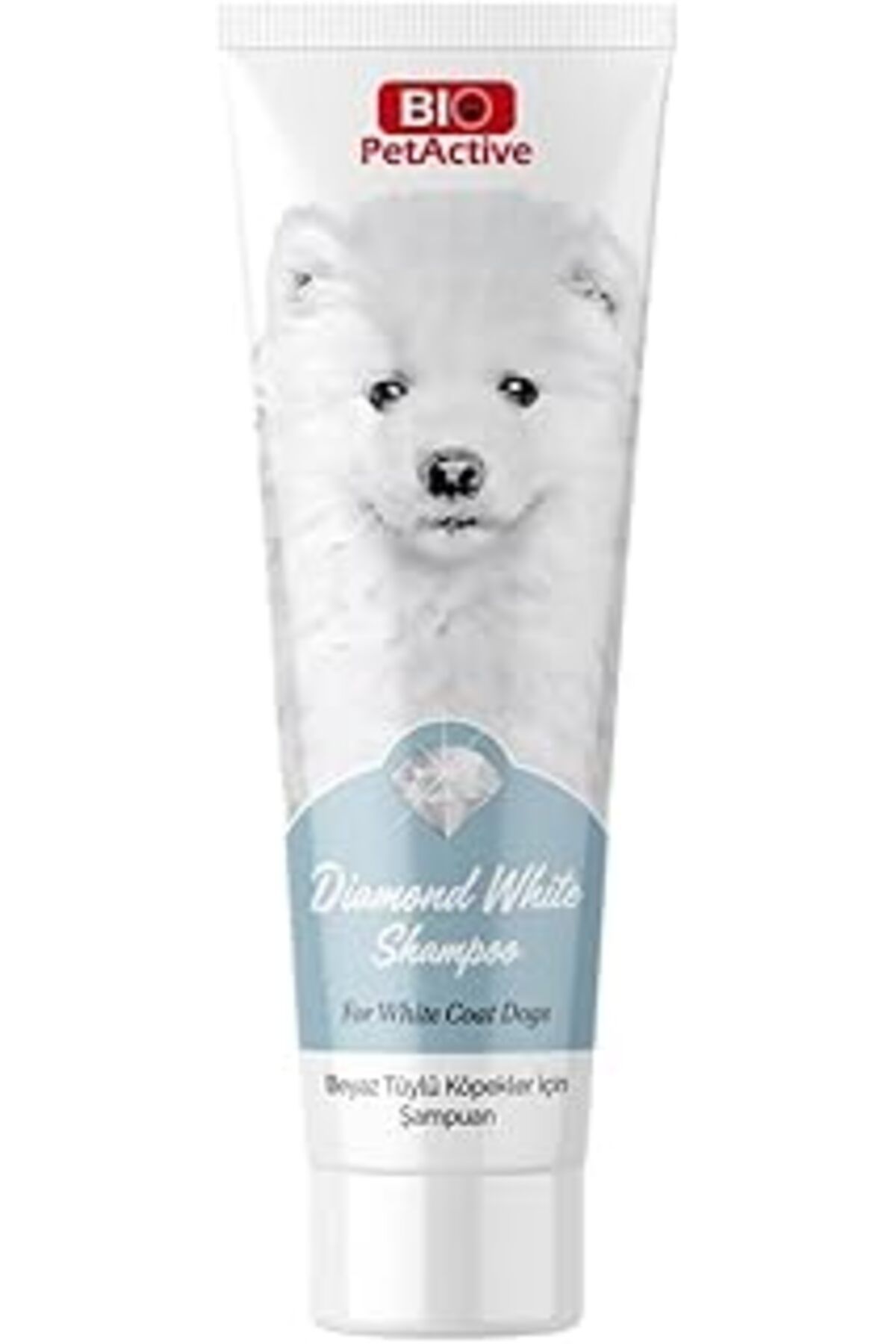 Mu Art Ahşap Bio Petactive Diamond White Shampoo Beyaz Tüylü Köpekler Için Şampuan
