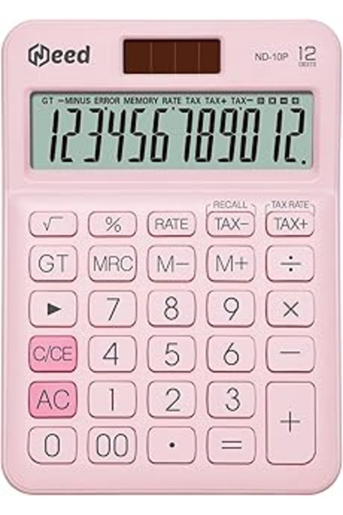 robotrend Need Nd-10P Pastel Pembe Hesap Makinesi