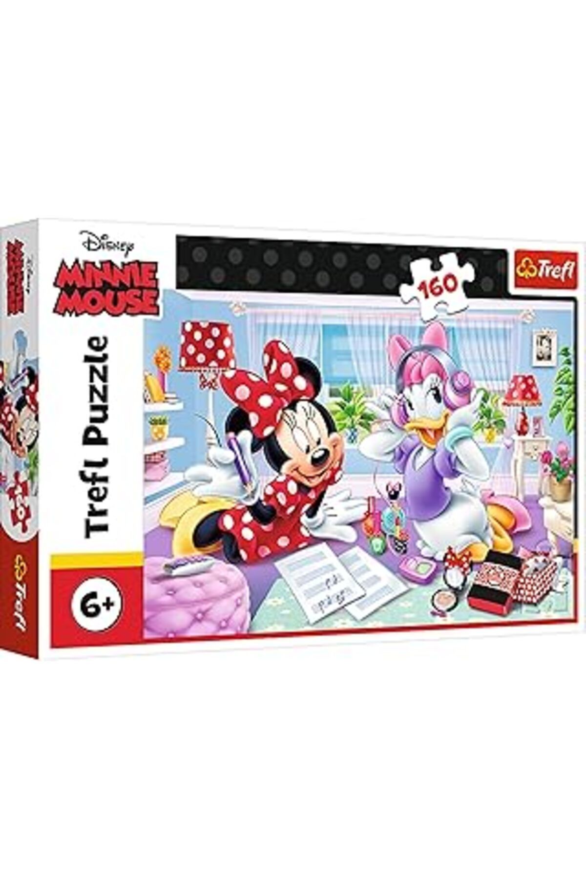 karadağsb Trefl, Yapboz, Arkadaşla Bir Gün, 160 Parça, Disney Minnie, 6+ Yaş İçin