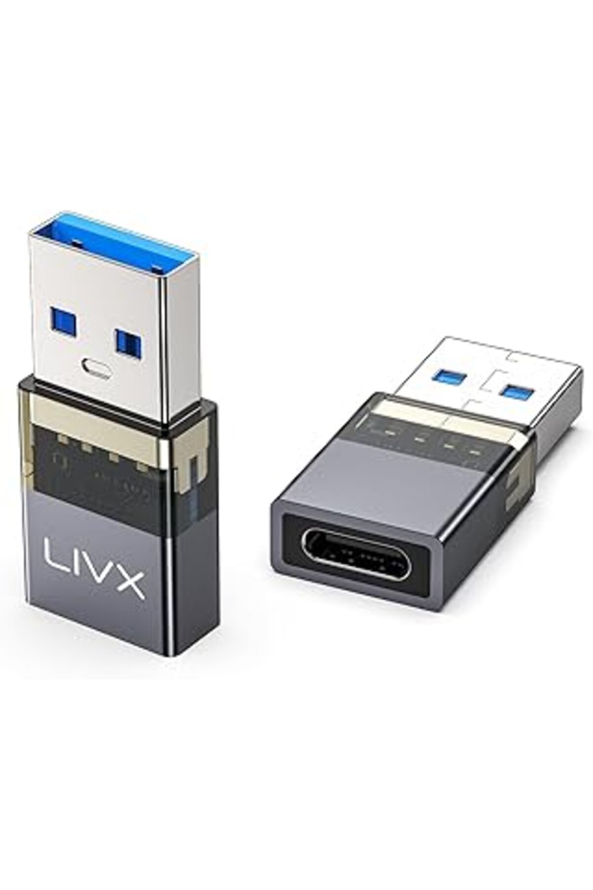 NZM TİCARET Livx Usb 3.2 To Type C Çevirici Dönüştürücü Otg 10Gbps 60W Ultra Hızlı Şarj Ve Veri Aktarımı Otgdf