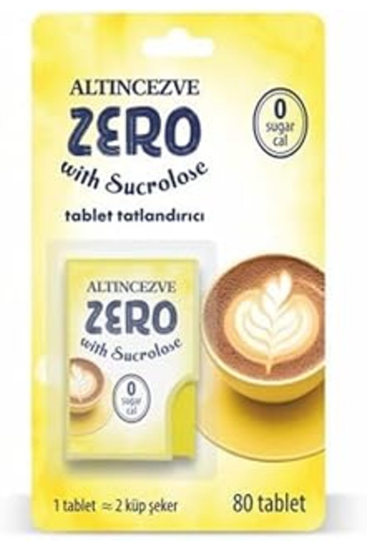 karadağsb Altıncezve Zero Tablet Tatlandırıcı 80 Tablet
