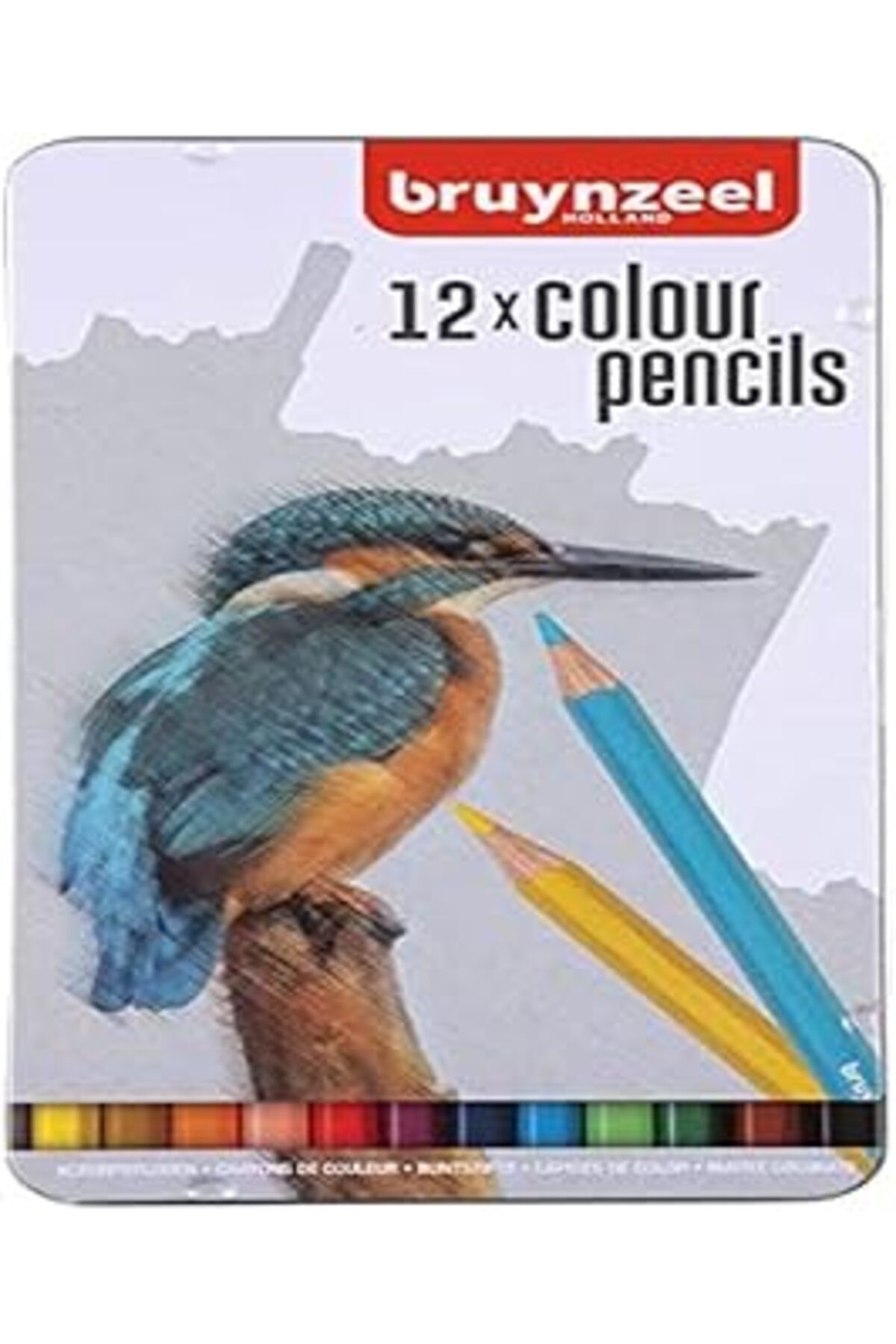TBSProjects Bruynzeel Bird Kuruboya Kalemi 12 Renk N:60312901