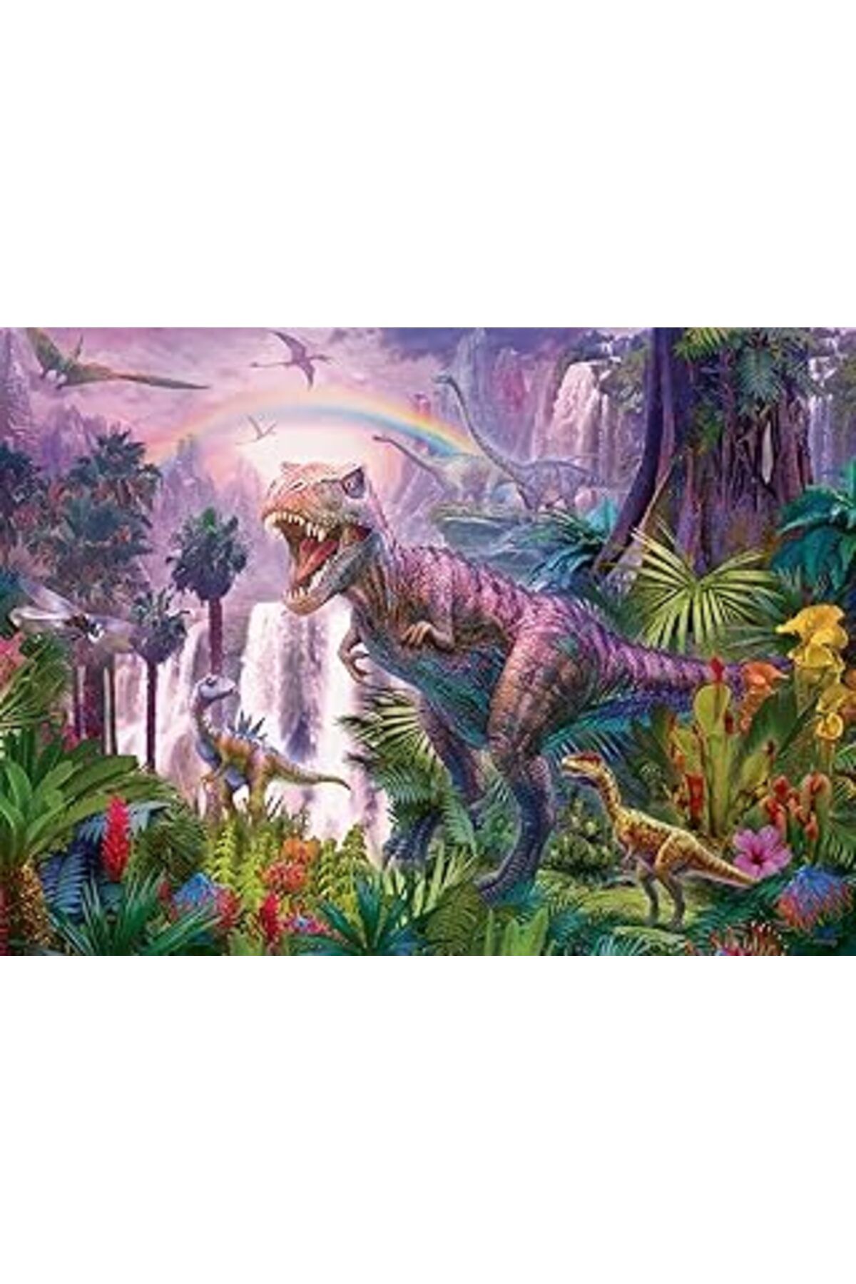 karadağsb Ravensburger 128921 Dinozorlar Çocuk Puzzle, 200 Parça