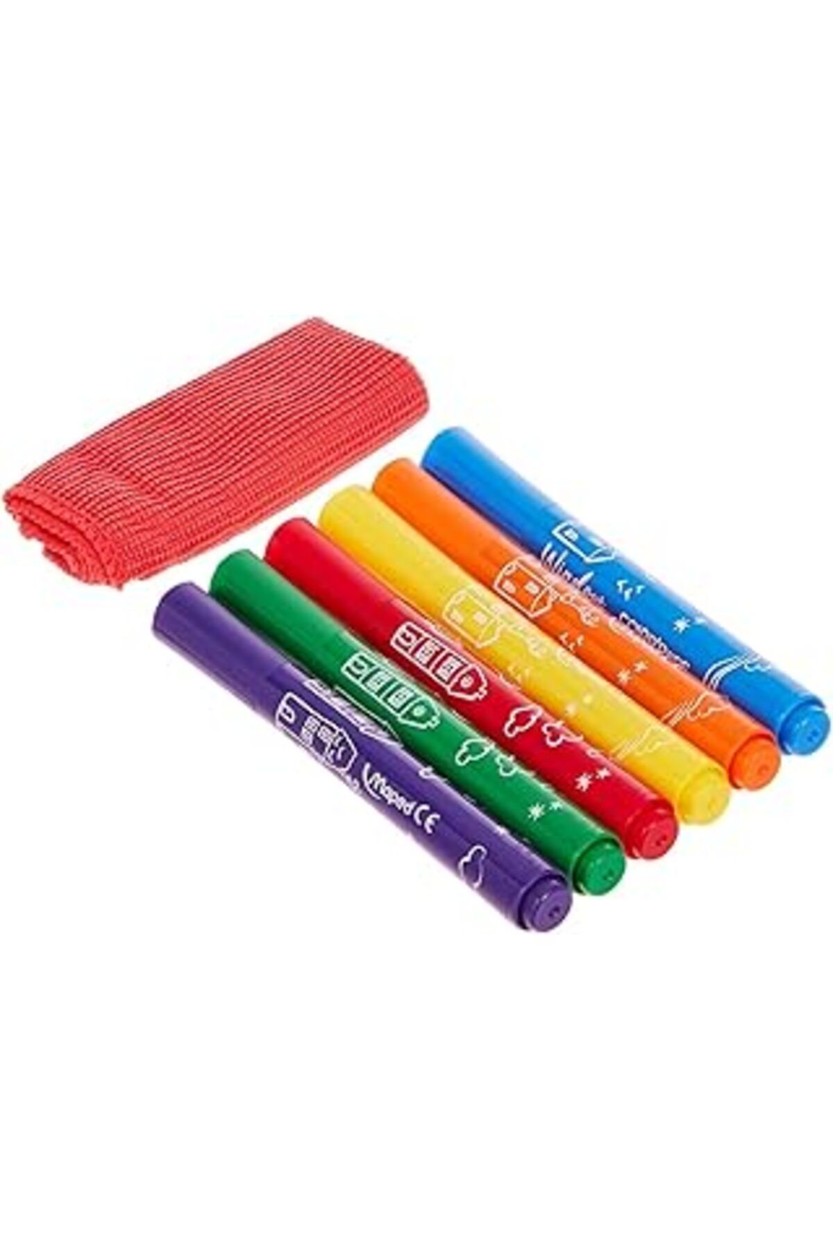 Pazarcan Maped Color'Peps Cam Boyası Keçeli Kalemi 6'Lı