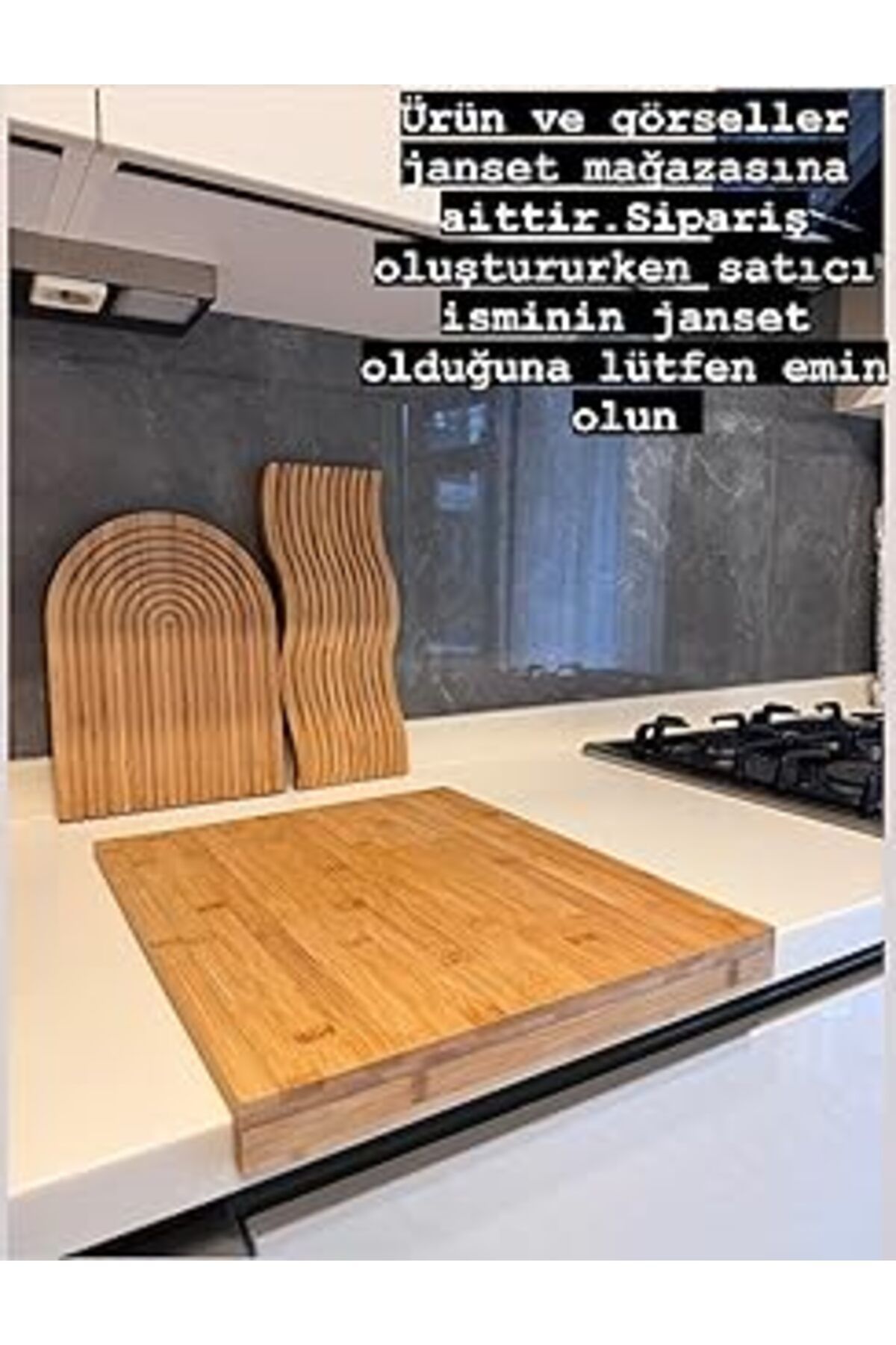 karadağsb Bambu Kenarli Kesme Tahtasi 45 * 38