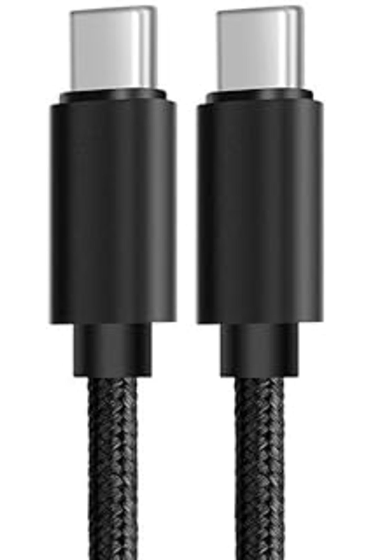 jupiter global bazaar Coofbe Super Şarj 1Mt 65W Type-C To Type-C Şarj Kablosu Örgü Tasarım Kopmaz Kablo Hızlı Şarj Ve Dat