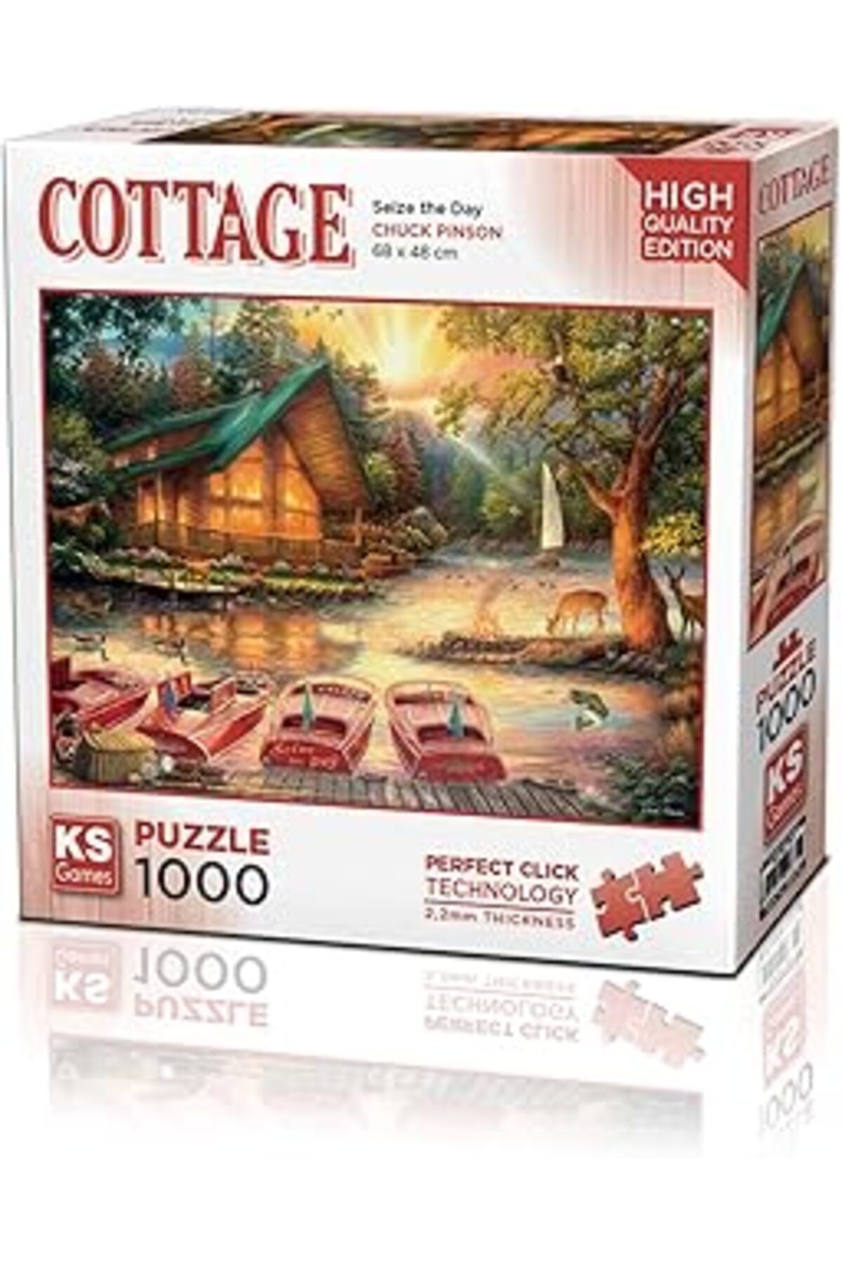 karadağsb 20675 Seize The Day 1000 Parça Puzzle -Ks Puzzle