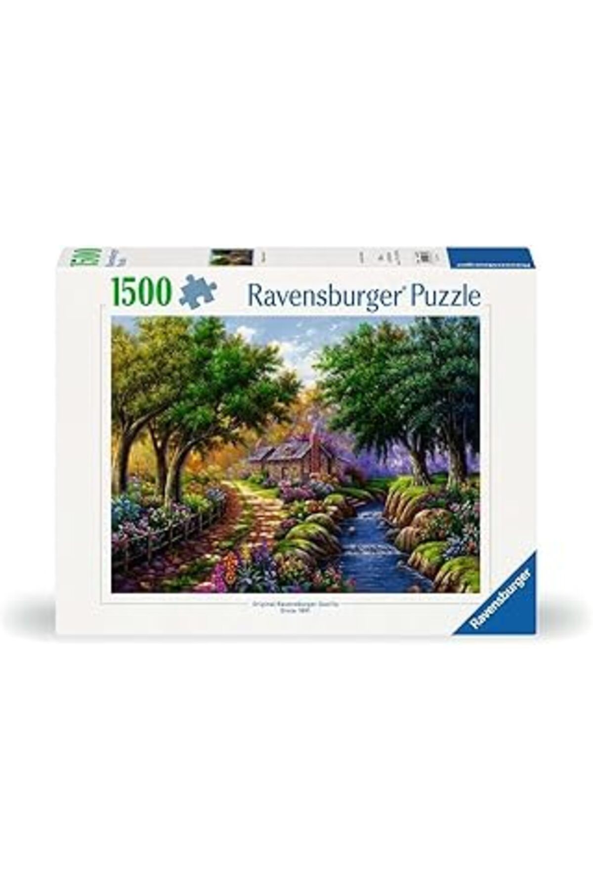 karadağsb Ravensburger 1500P Puzzle Nehirde Kulübe, Yapboz