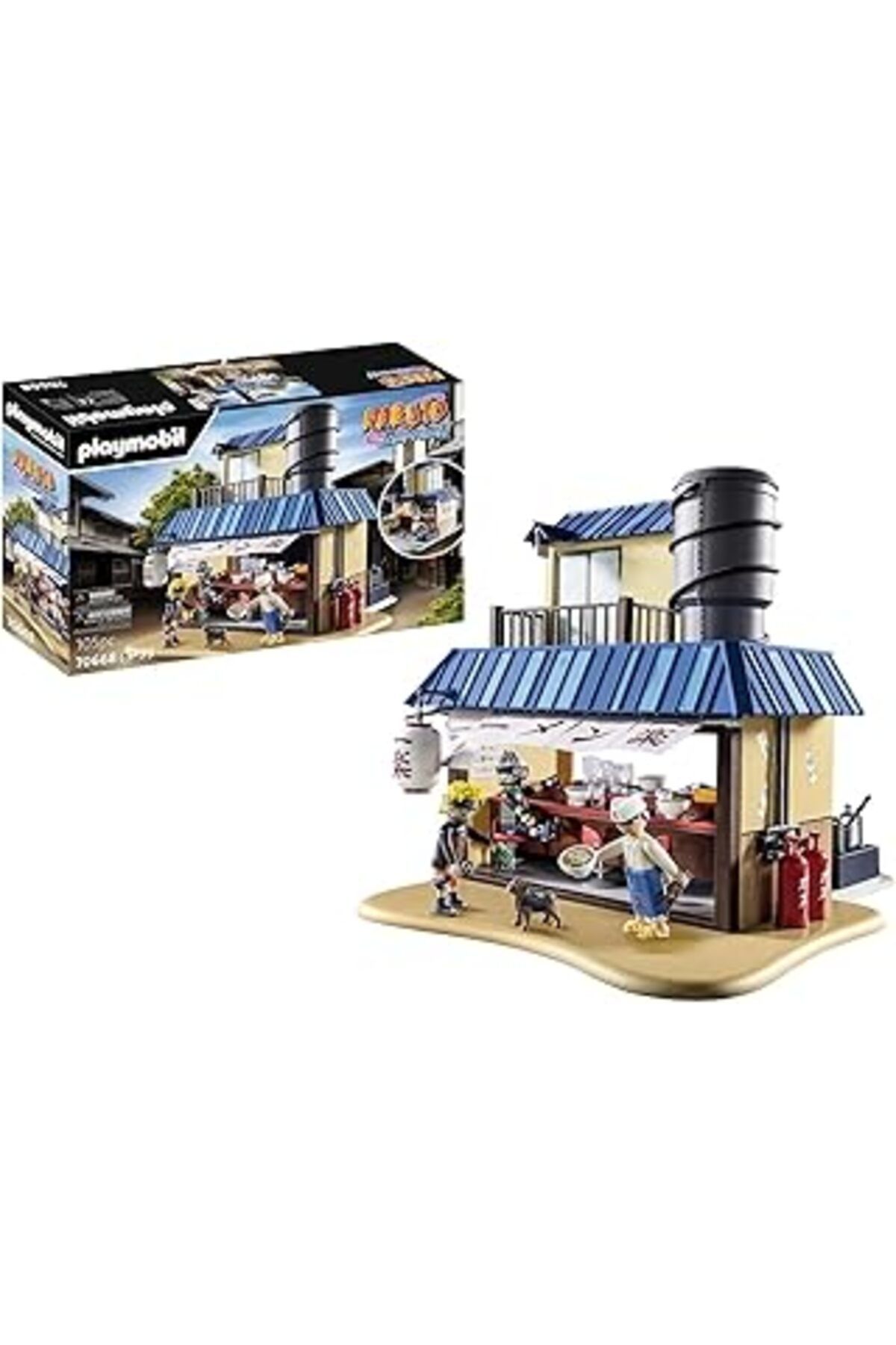 Mu Art Ahşap Playmobil 70668 Restaurant Ramen Ichiraku – Naruto – Heroes Issu De La Serie D'anime – Için Efsanev