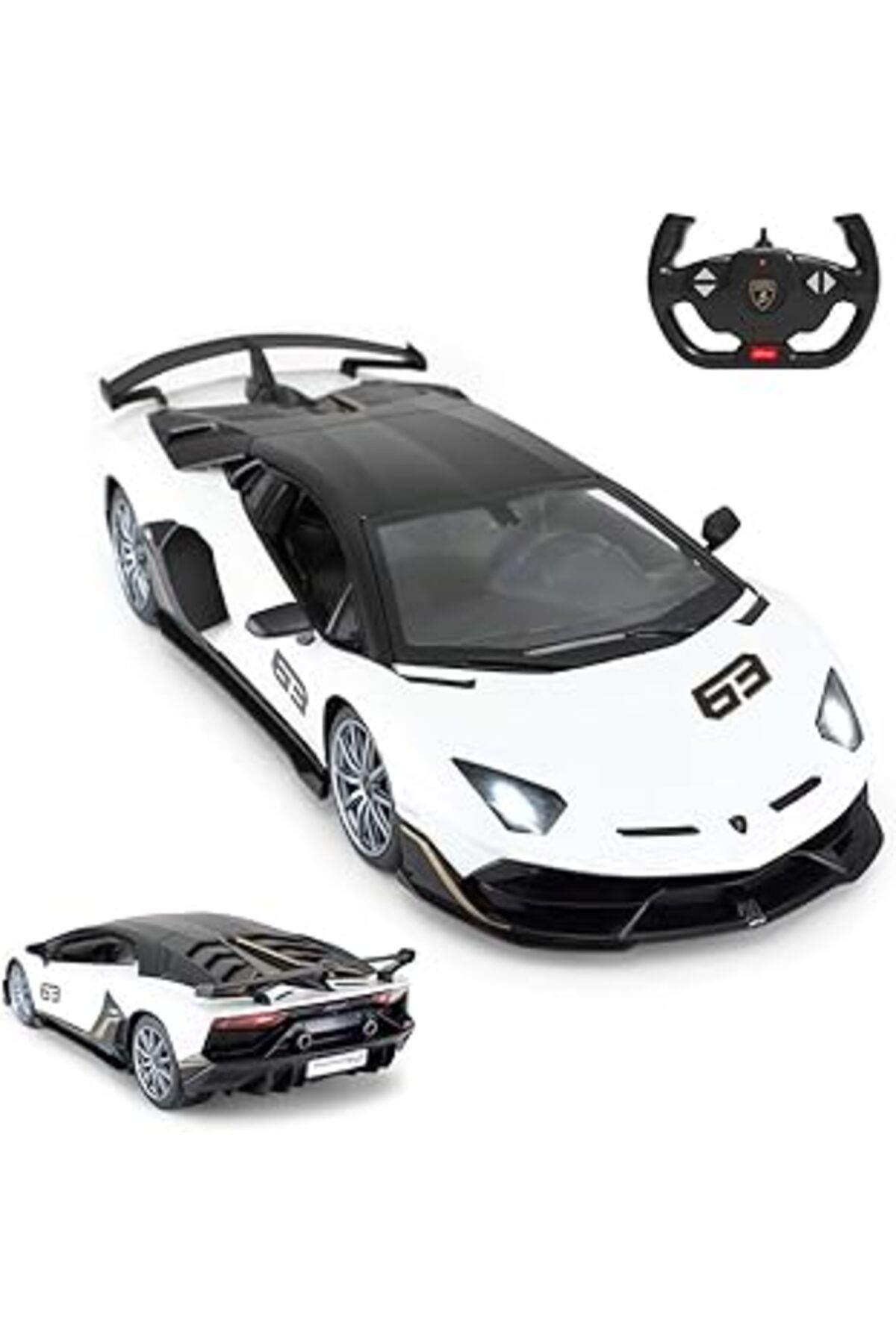 Roses Store Rastar 1:14 Uzaktan Kumandalı Araba Lamborghini Aventador Svj Işıklı Araba 34 Cm