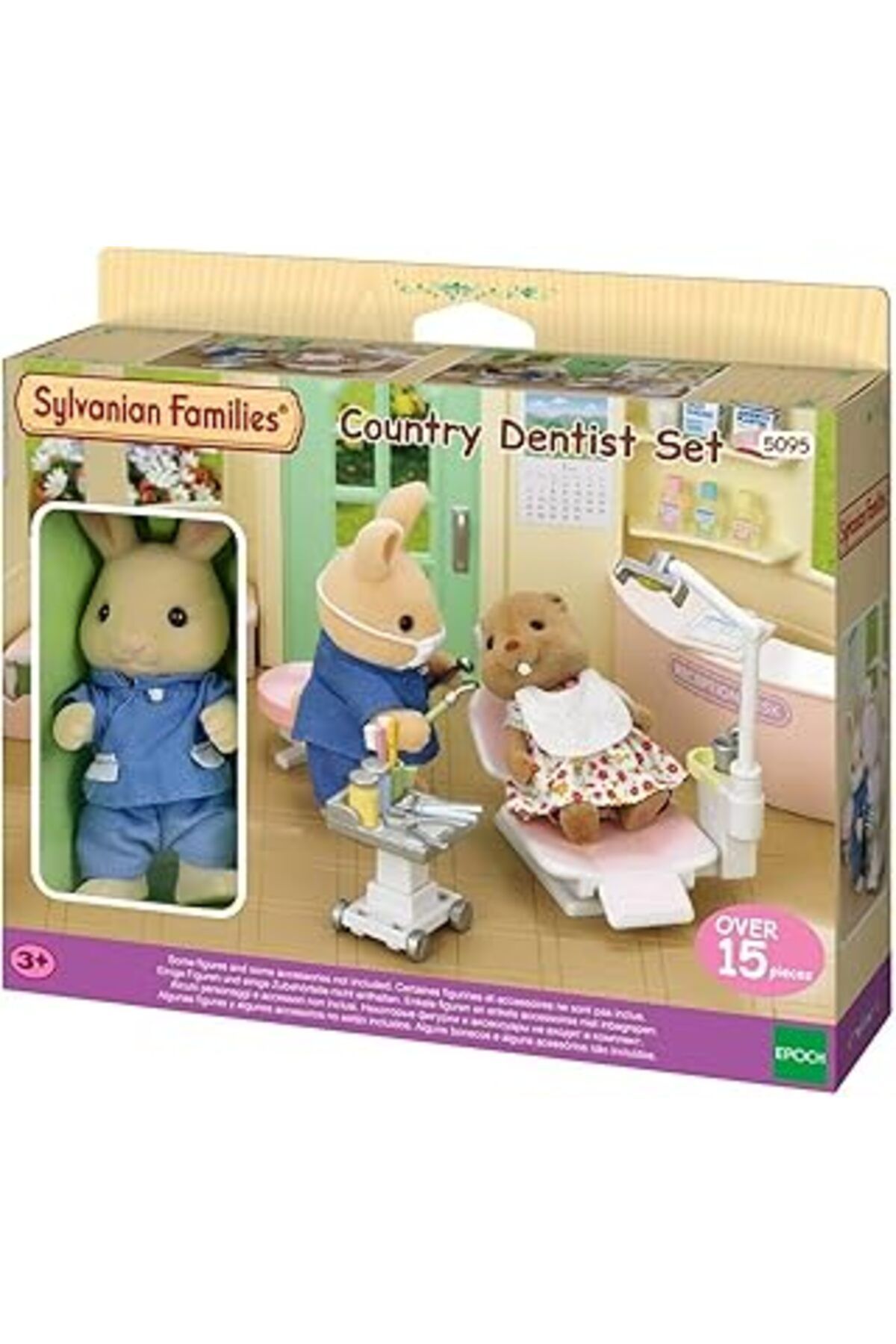 Hepta Collection Epoch, Sylvanian Families Dişçi Seti, 5095, Standart, Çok Renkli