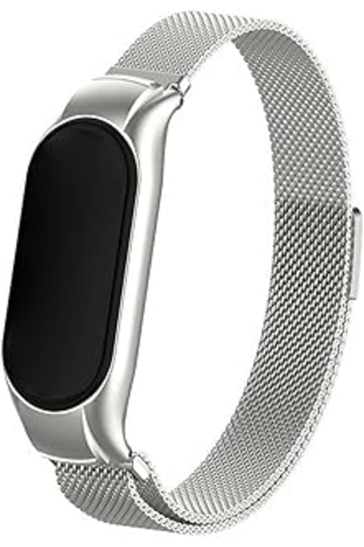 karadağsb Microsonic Xiaomi Mi Band 7 Milanese Loop Için Kordon Gümüş