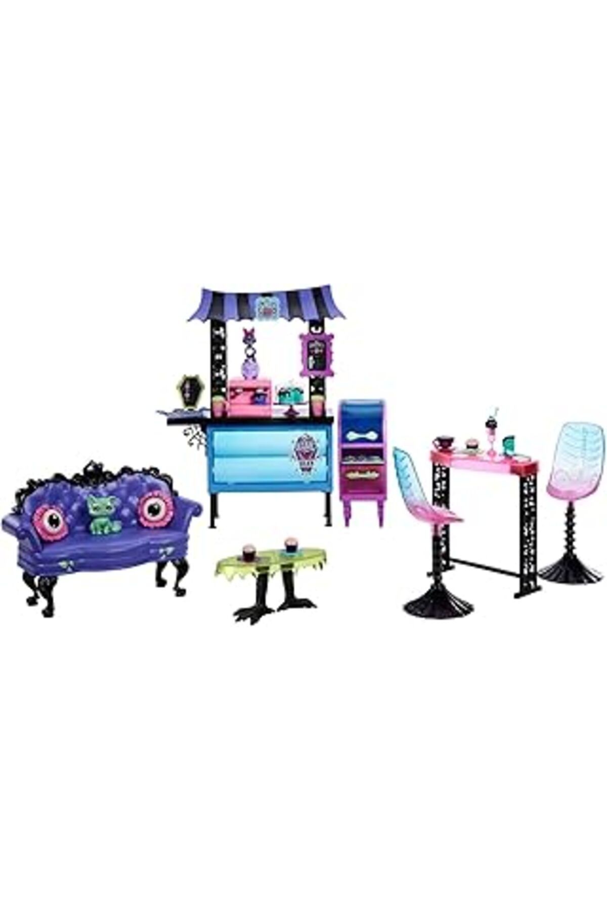 NZM TİCARET High Coffin Bean Restoran Oyun Seti, 4 Yaş Ve Üzeri, Hhk65