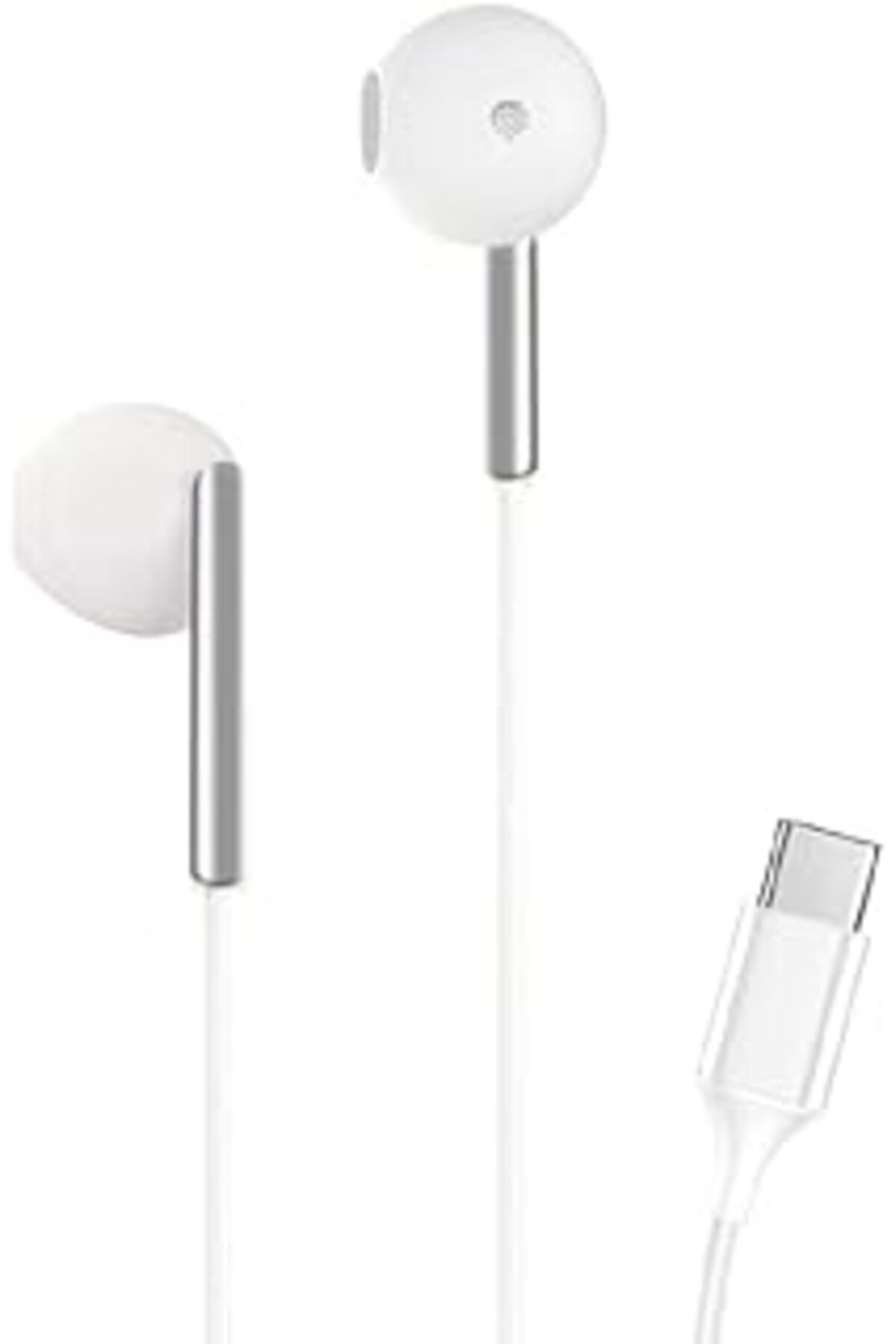 karadağsb H46 Type-C Stereo Kulak İçi Kablolu Kulaklık Beyaz