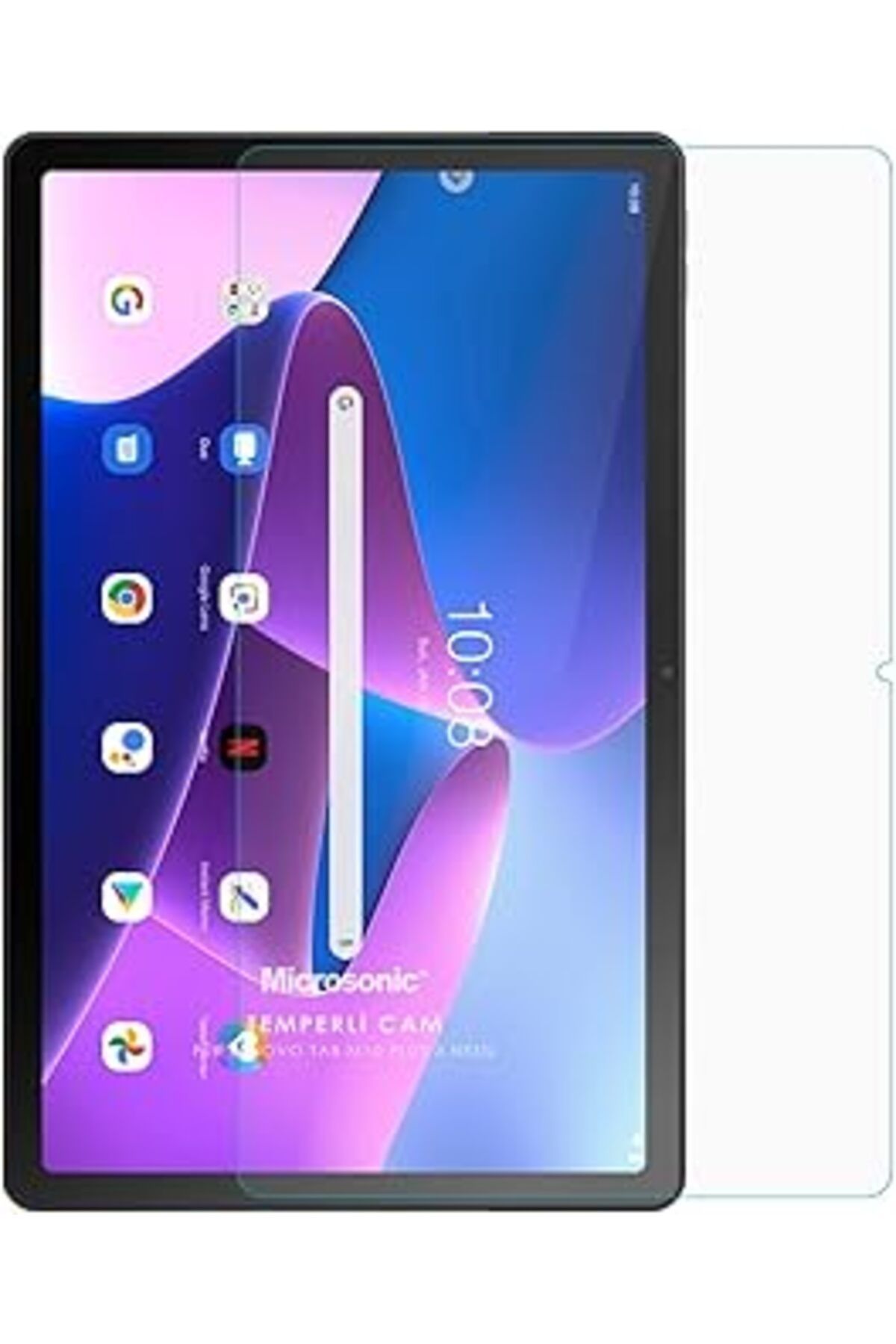karadağsb Tab M10 Plus 3.Nesil 10.6`` (Tb-125F-Tb-128F)  Uyumlu Tempered Glass Cam Ekran Koruyucu