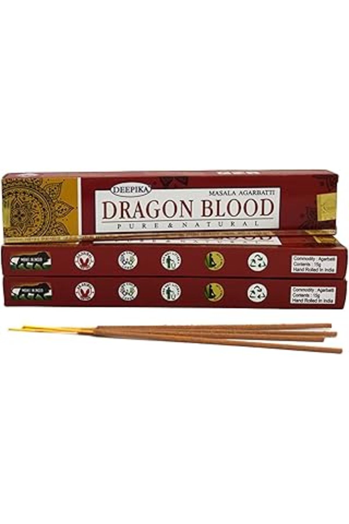 karadağsb Miebox Make It Easier Deepika Masala Agarbatti || Pure & Natural Incense Tütsü Çubukları || (Dragon