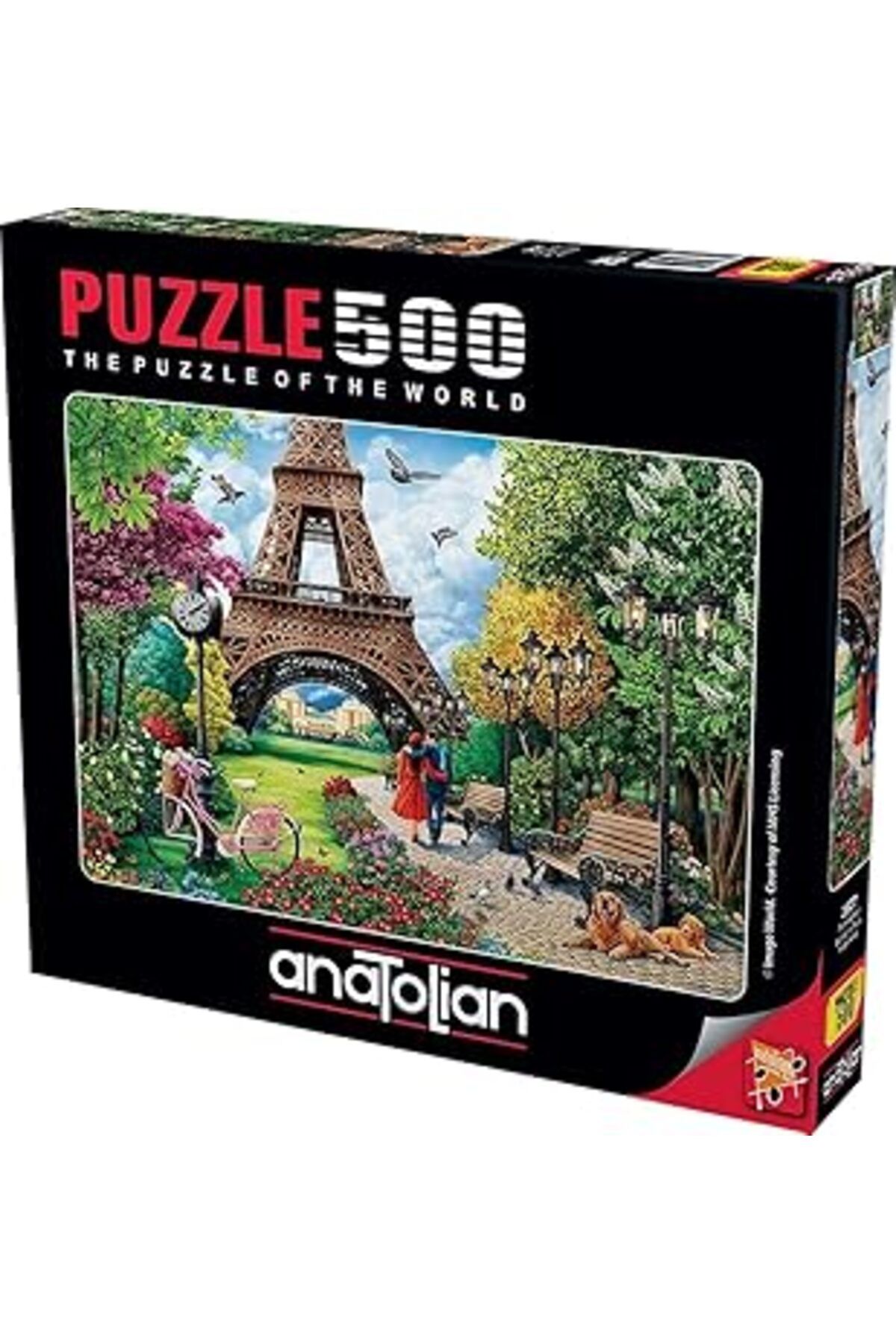 karadağsb Anatolian Puzzle - Paris Baharı / 500 Parça Puzzle, 3627