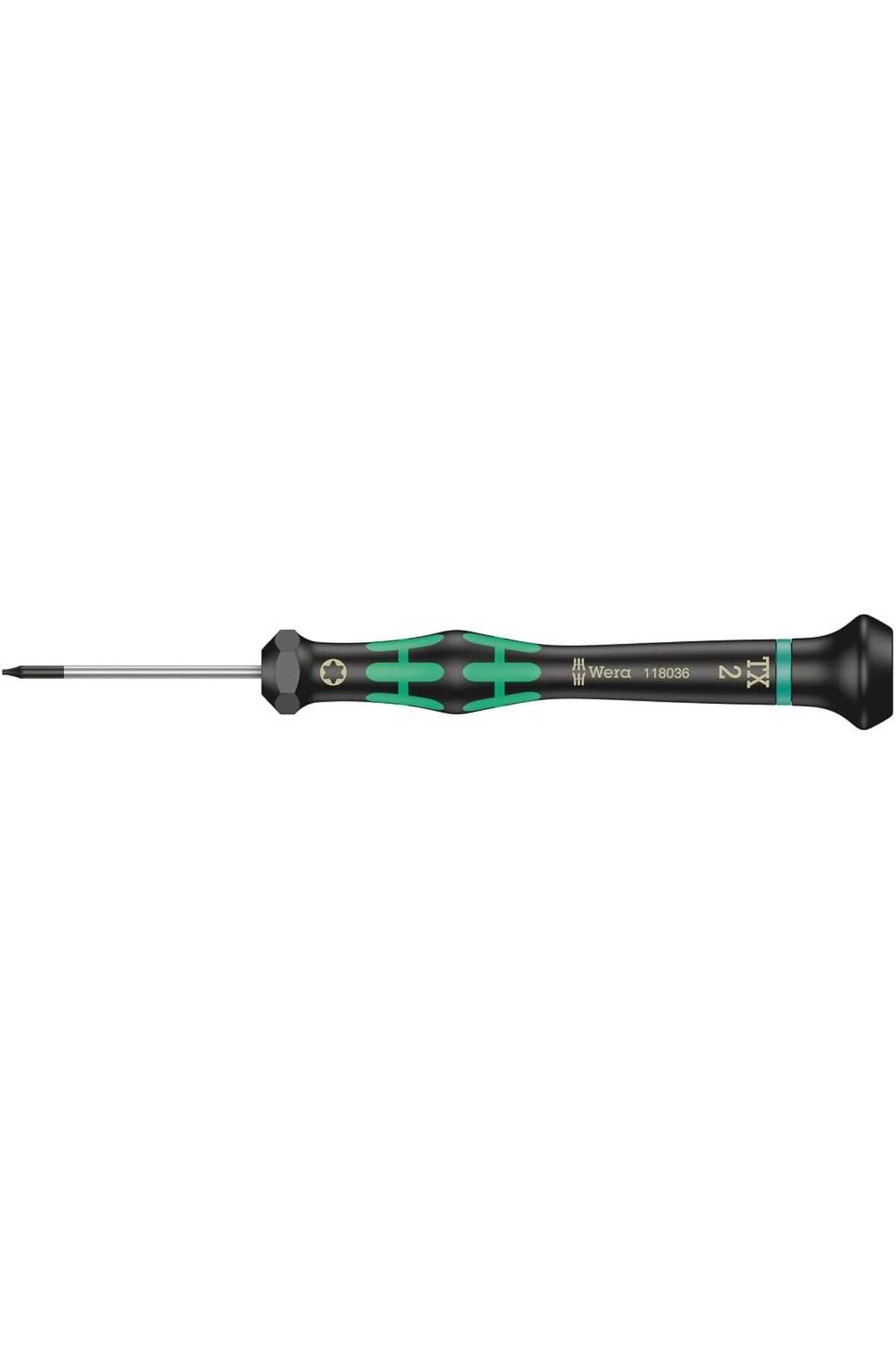Pazarcan Wera 2067 Elektronikçiler Için Torx Tornavida, Tx 2 X 40 Mm, 05118036001