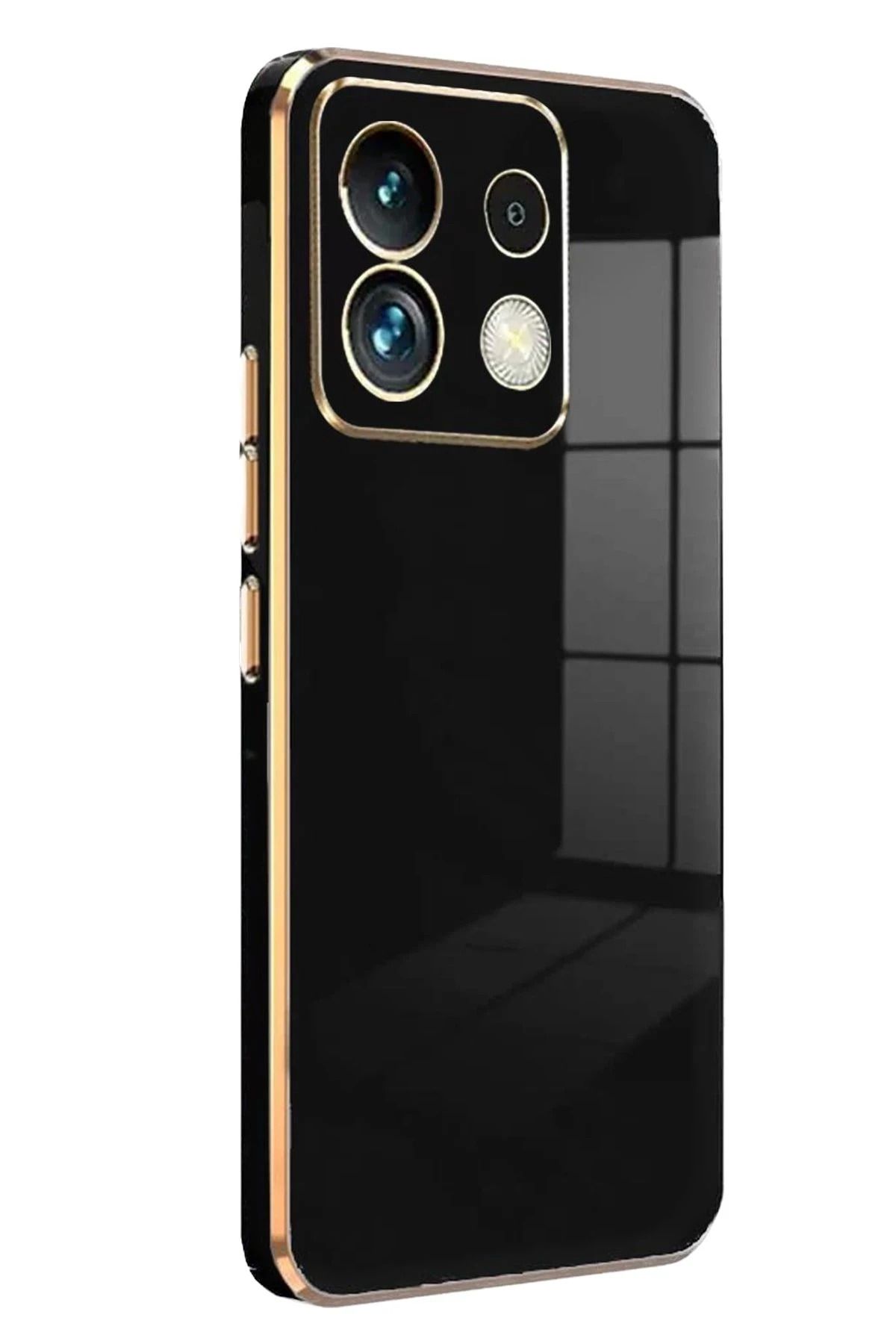 NewFace Xiaomi Redmi Note 13 Pro 5G Kılıf Volet Silikon - Siyah YNSMR