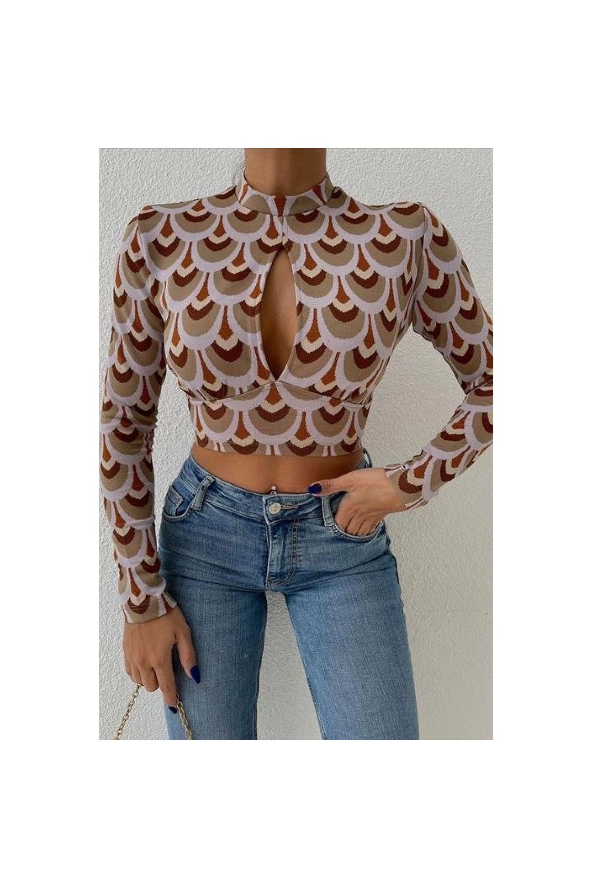 Marsilyan - Autumn Cut Out Bluz 301808