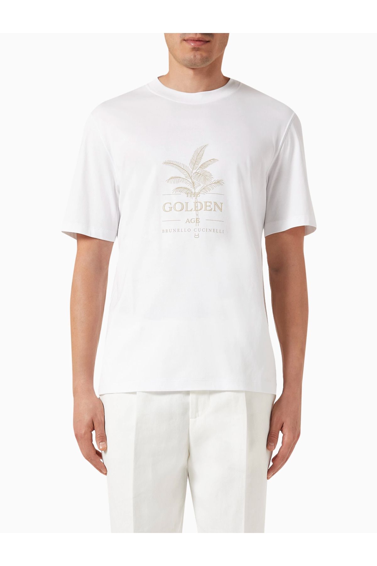 BrandsBoutique Brunello Golden Age Regular Fit Tshirt