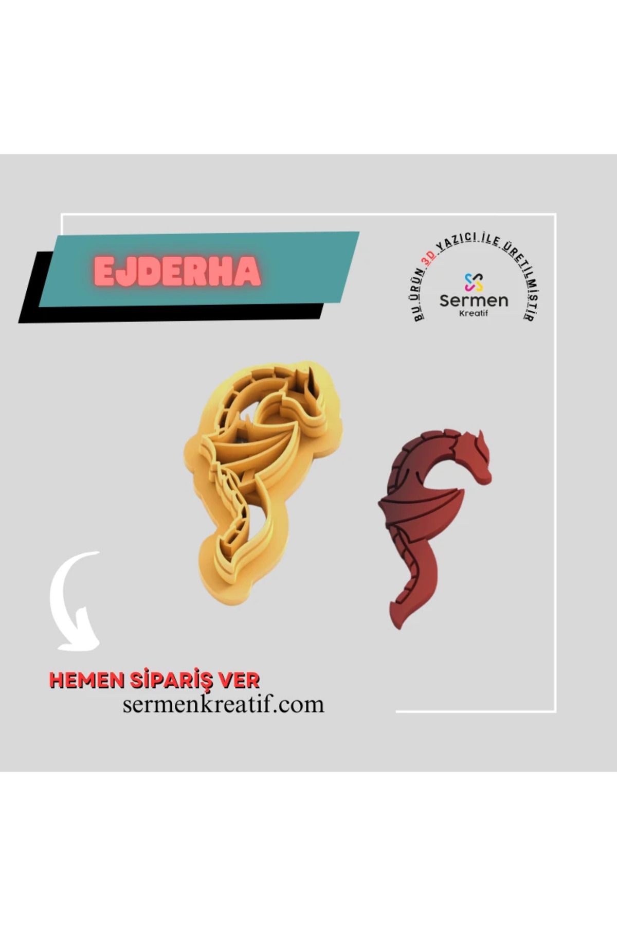sermen kreatif Ejderha Polimer Kil Kesici