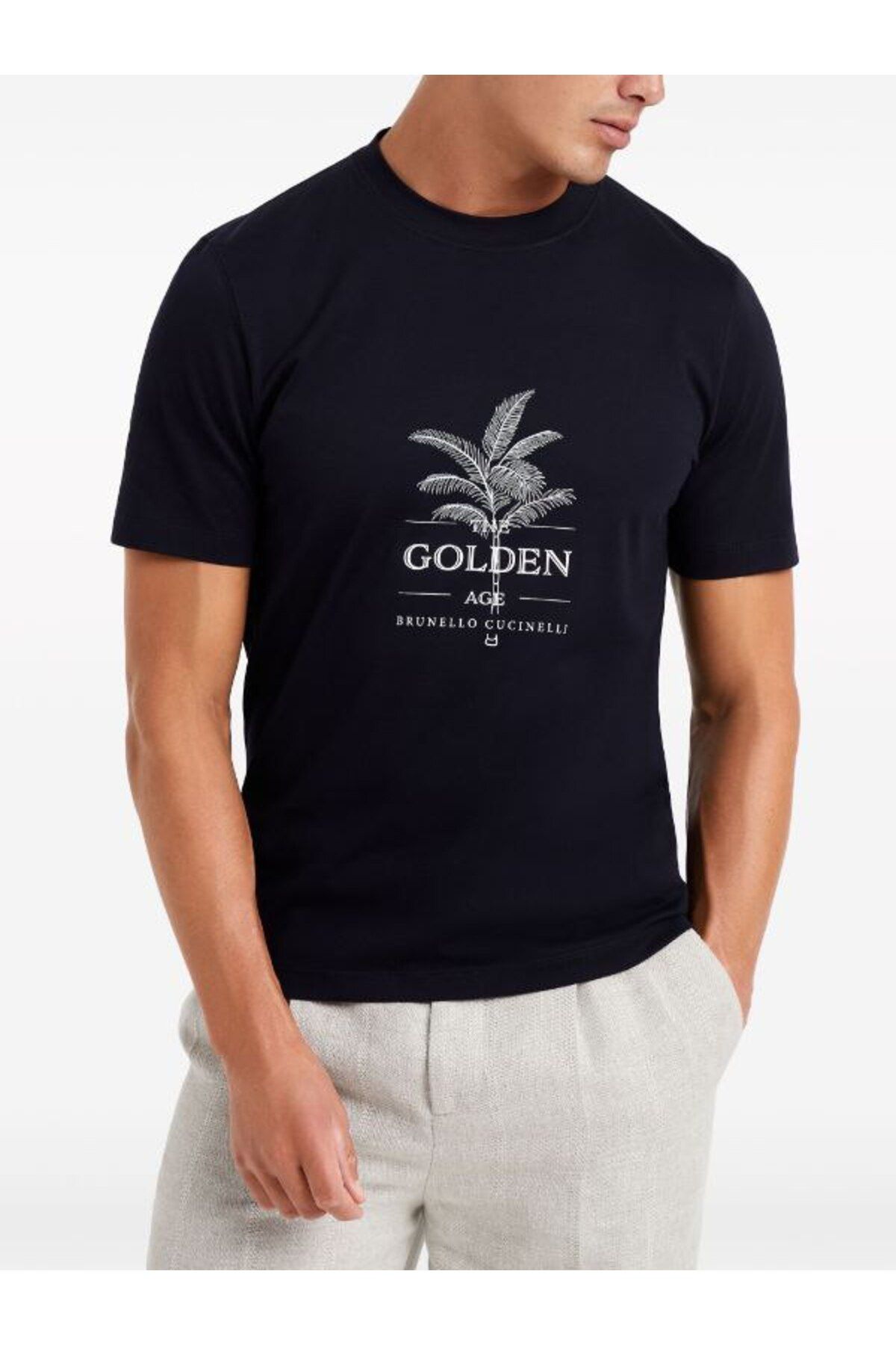 BrandsBoutique Brunello Golden Age Regular Fit Tshirt
