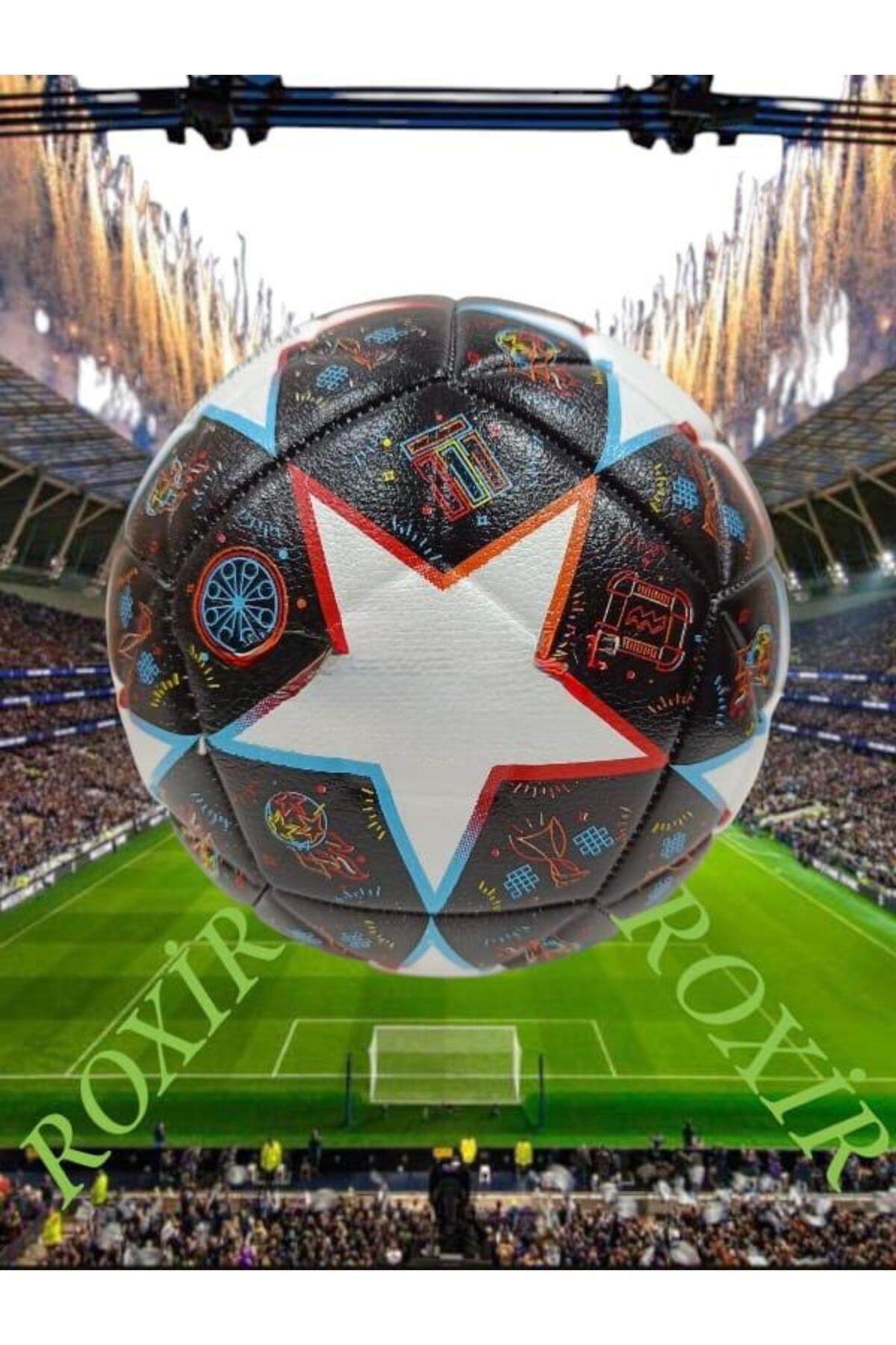 Roxir Şampiyonlar Ligi Özel Tasarım Futbol Topu 420 gram Maç Ve Antreman