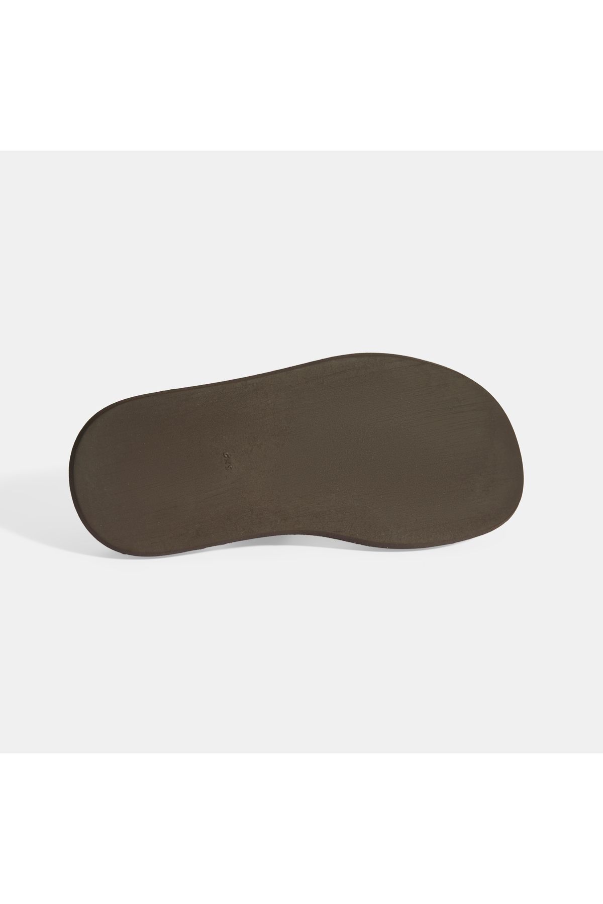 Desa-Women's Brown Buckle Detailed Leather Slippers 4