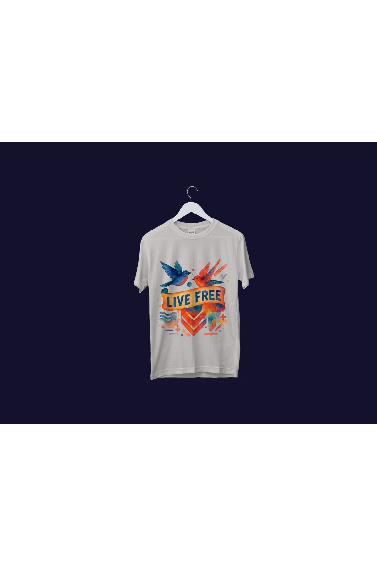 RK DTF BASKILI %100 PAMUK T-SHİRT