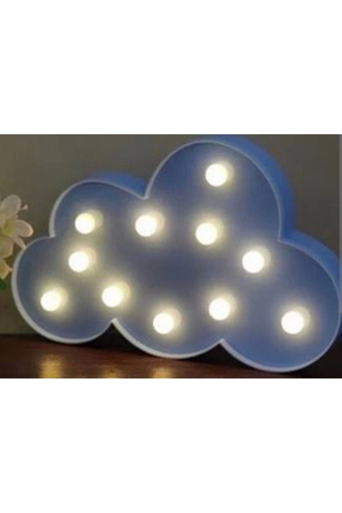 STOREMAX Led Işık Beyaz Bulut Gece Lambası