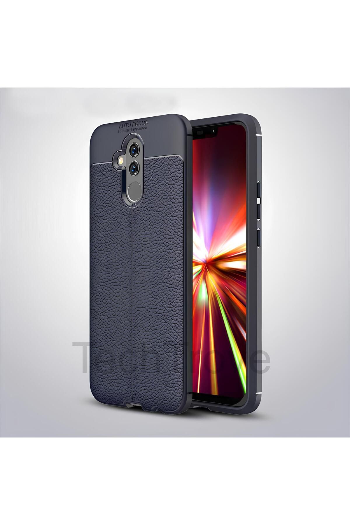 TechTrove Huawei Mate 20 Lite Kılıf Deri Extra Korumalı Slikon Kapak