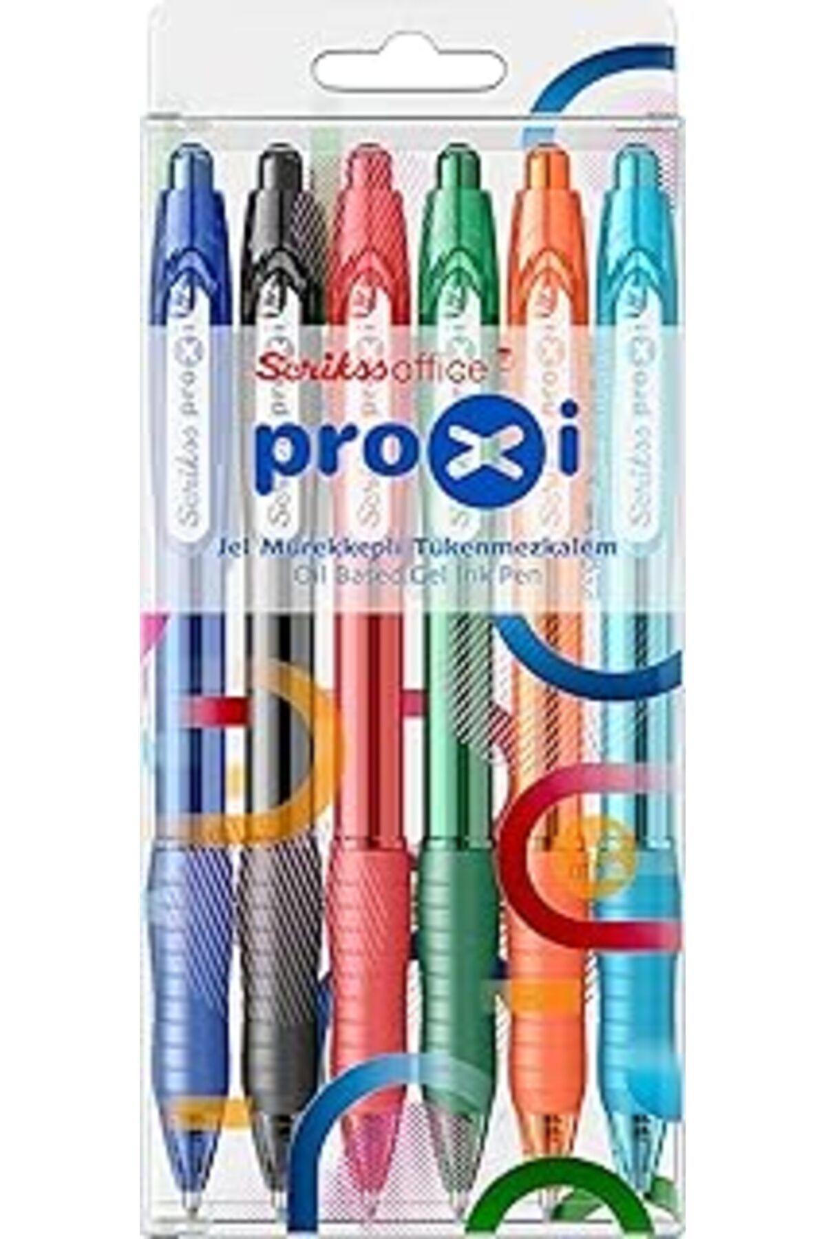 NETWORK ART Scrikss office Proxi Tükenmez Kalem 6'lı Blister Paket