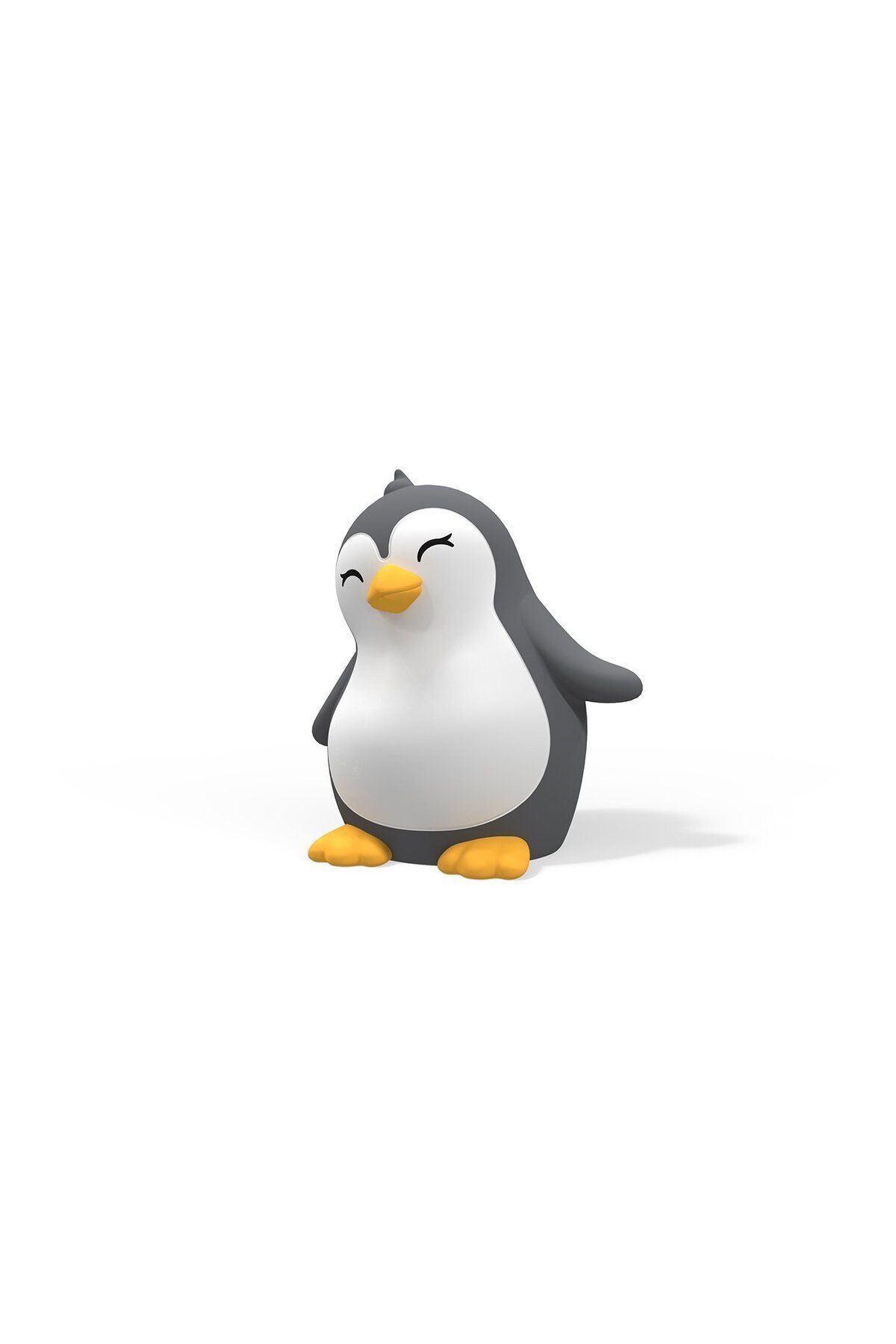 SerenityHaven Silikon Şarjlı Gece Lambası Penguen